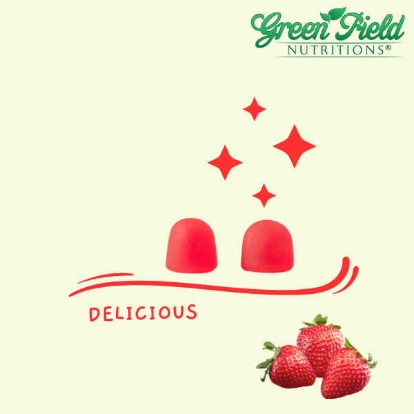 Greenfield Nutritions - Halal Gummies Hair, Skin and Nails Vitamins (5000 mcg Halal Biotin Gummy) - 90 Gummies、mySite、topwebapps