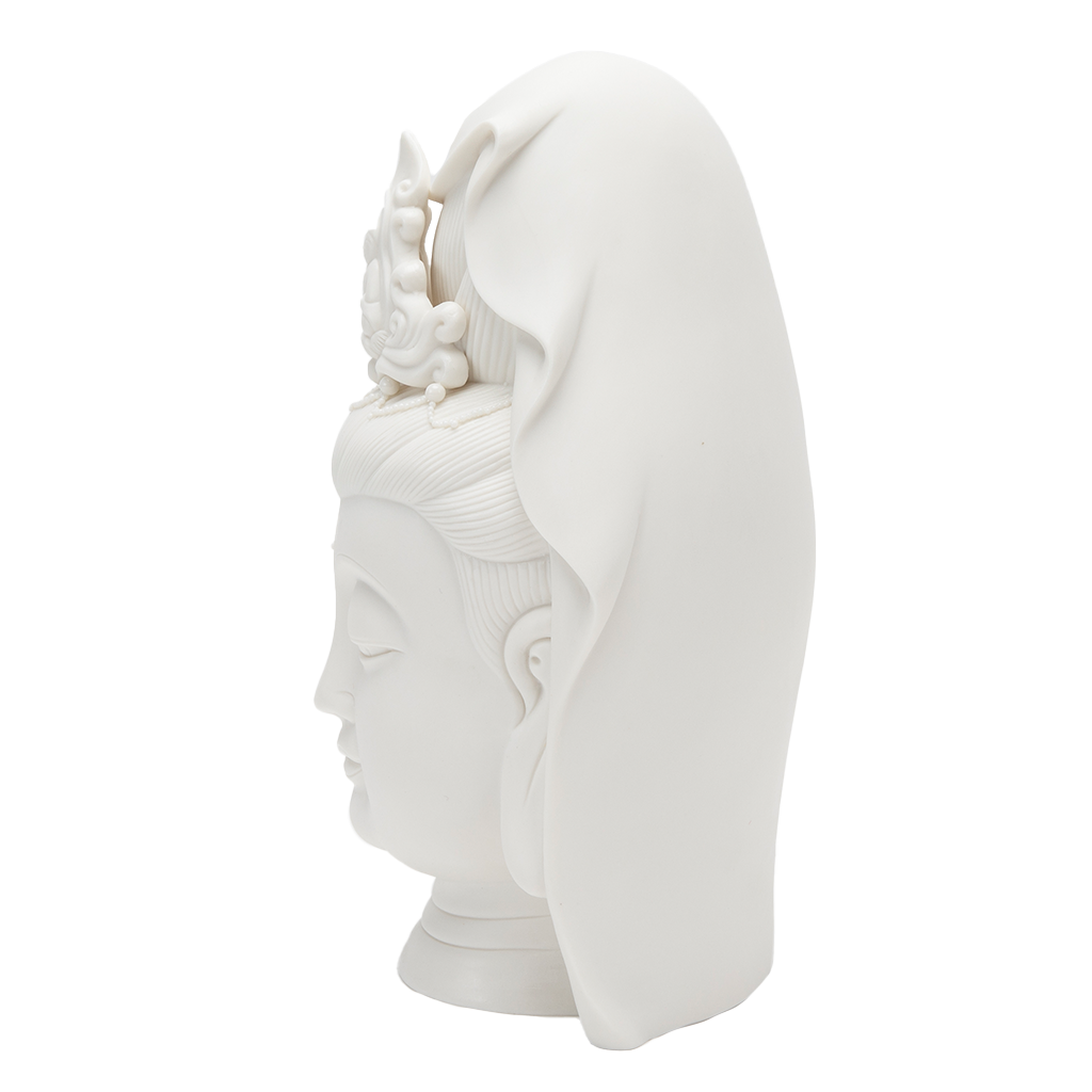 Porcelain Kwan Yin Head Statue、mySite、topwebapps