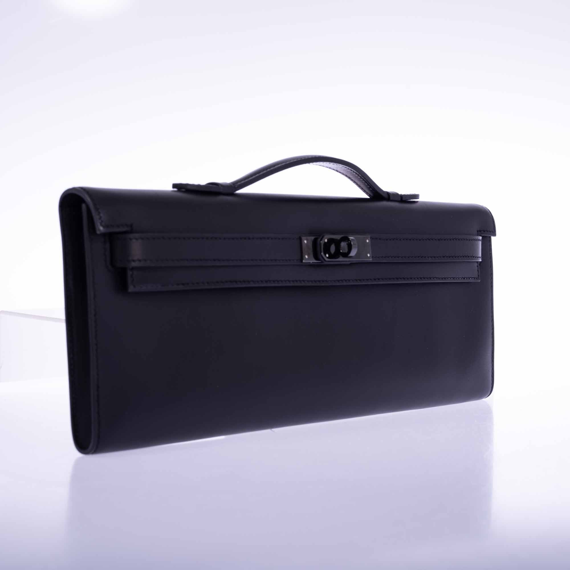 Hermès Kelly Cut So Black Box leather with Black PVD Hardware、mySite、garminoutage.com