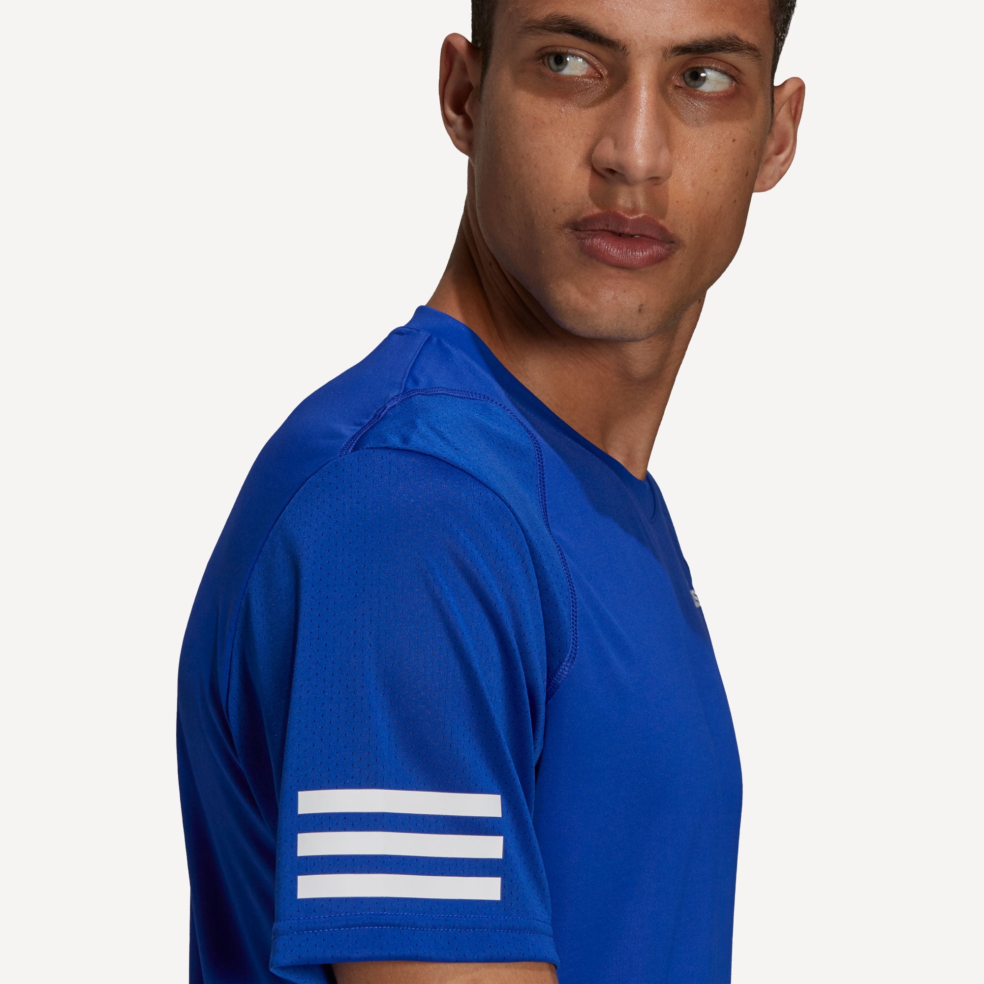 adidas Club Men's 3-Stripe Tennis Shirt