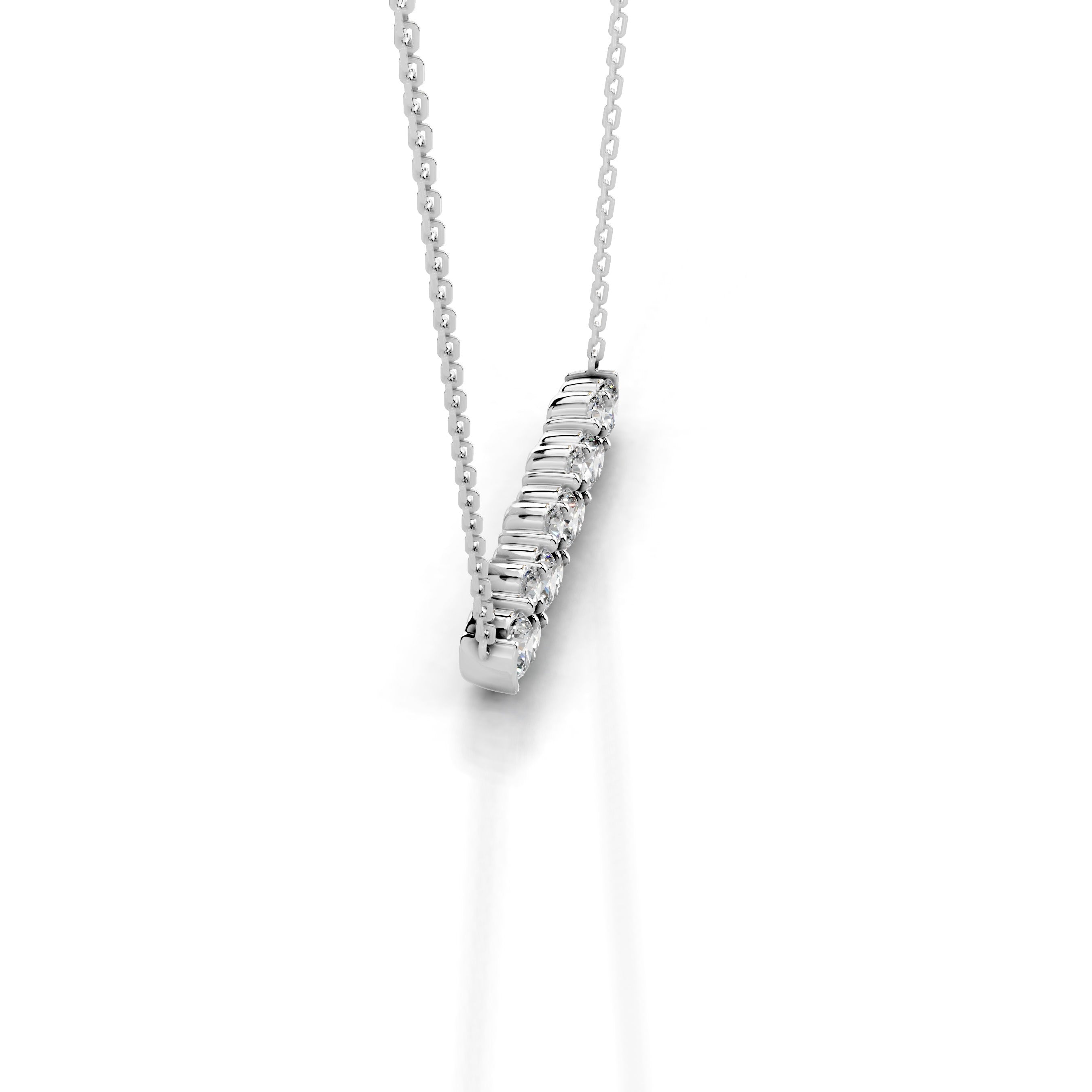 Lachelle Lab Grown Diamond Pendant - 14K White Gold、mySite、hinf8tx79