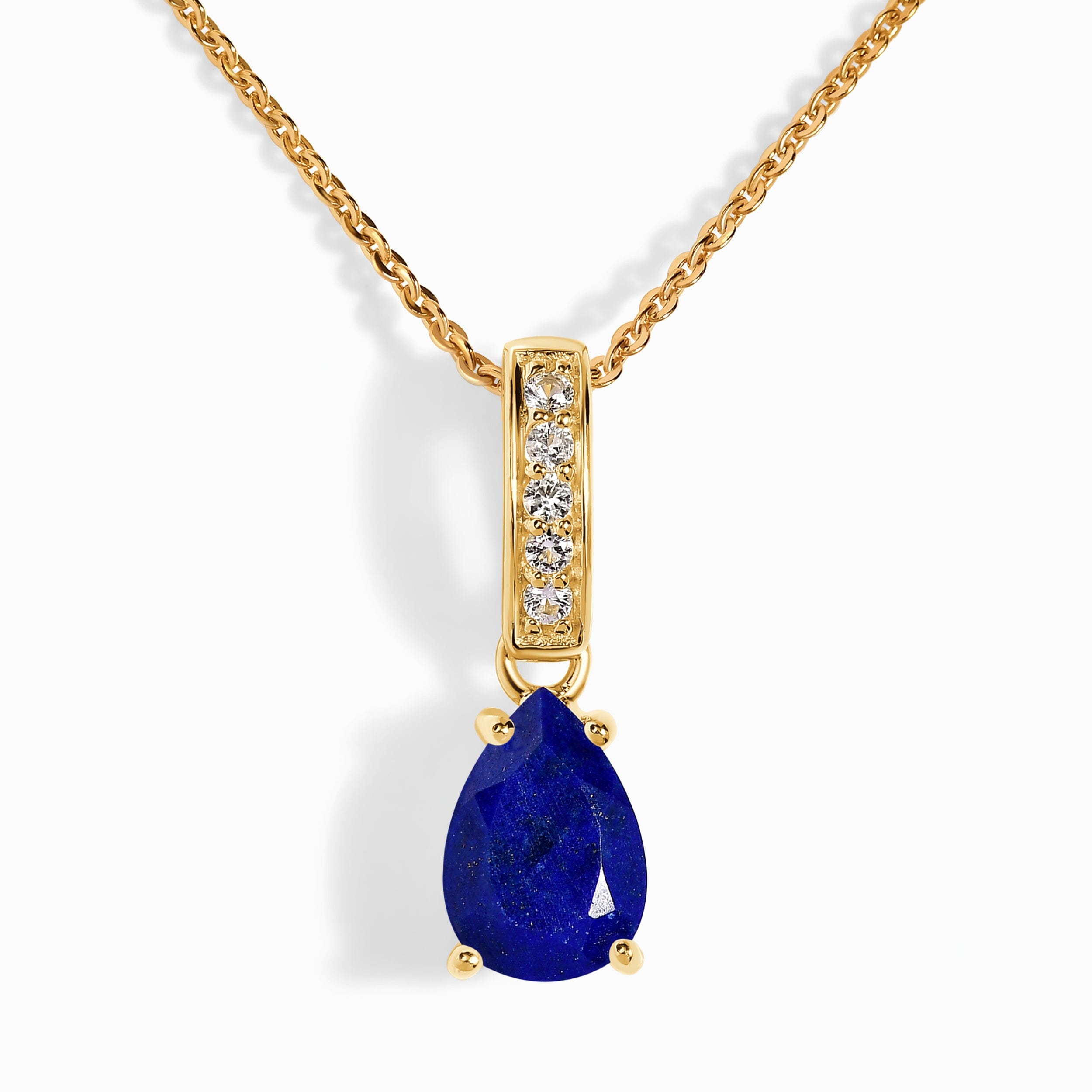 Lapis Lazuli Necklace Sway - September Birthstone、mySite、hinf8tx79