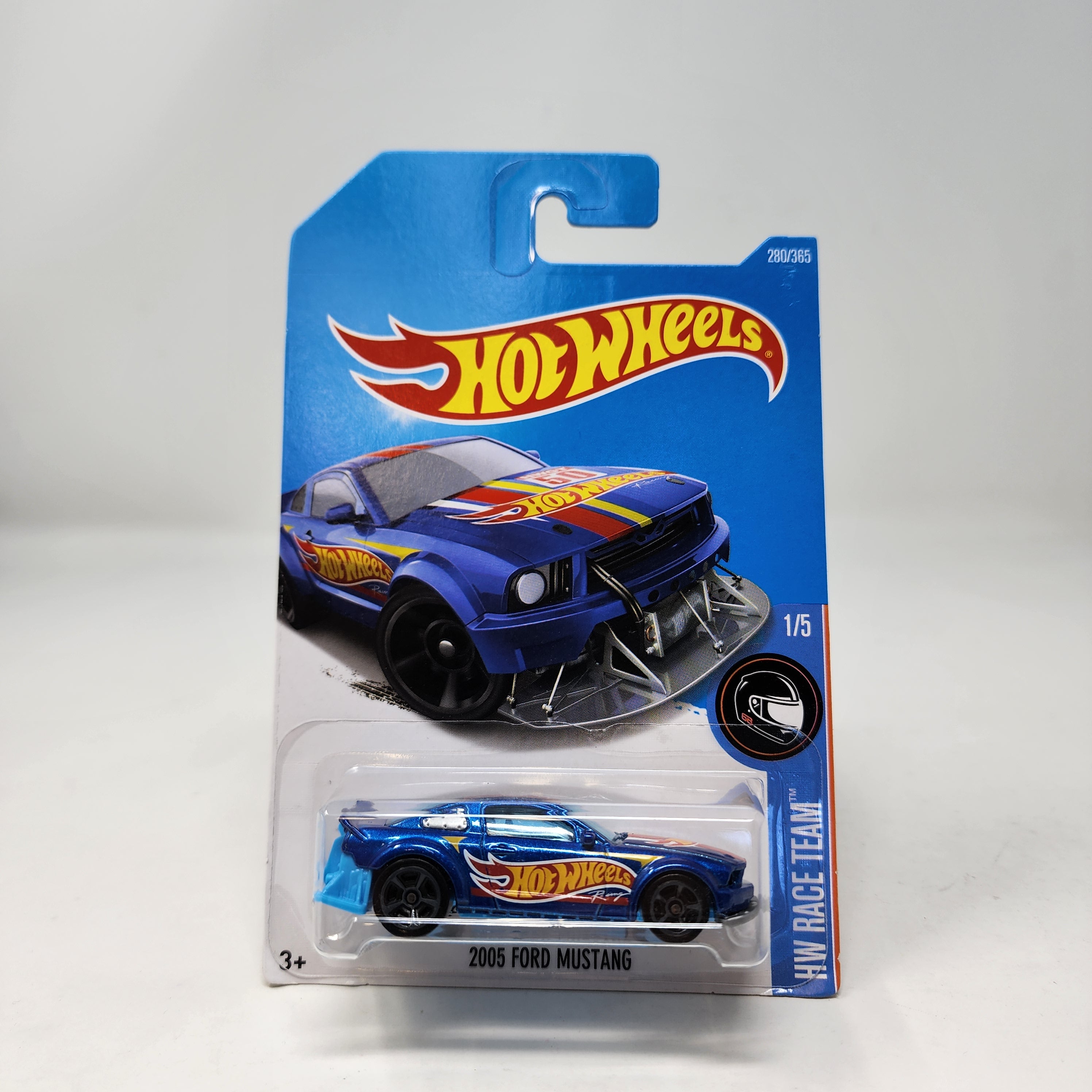 2005 Ford Mustang #280 * Blue * 2017 Hot Wheels Basic、mySite、hgirdovlk