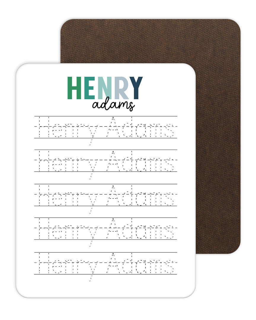  Kids Personalized Whiteboard | Hello My Name Is - Green Apple、mySite、layawaytickets