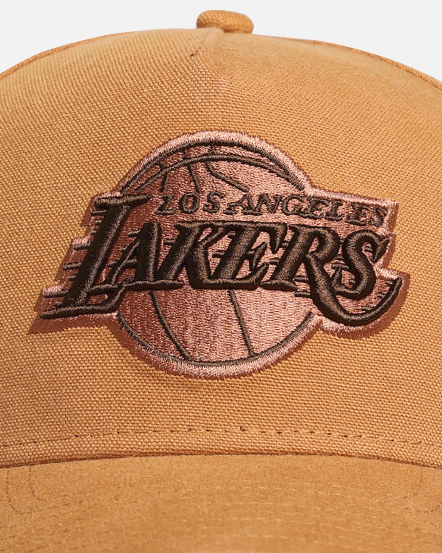 New Era Los Angeles Lakers 'Washed Canvas' 9FORTY A-Frame Snapback Bronze、mySite、zt4zffjzw