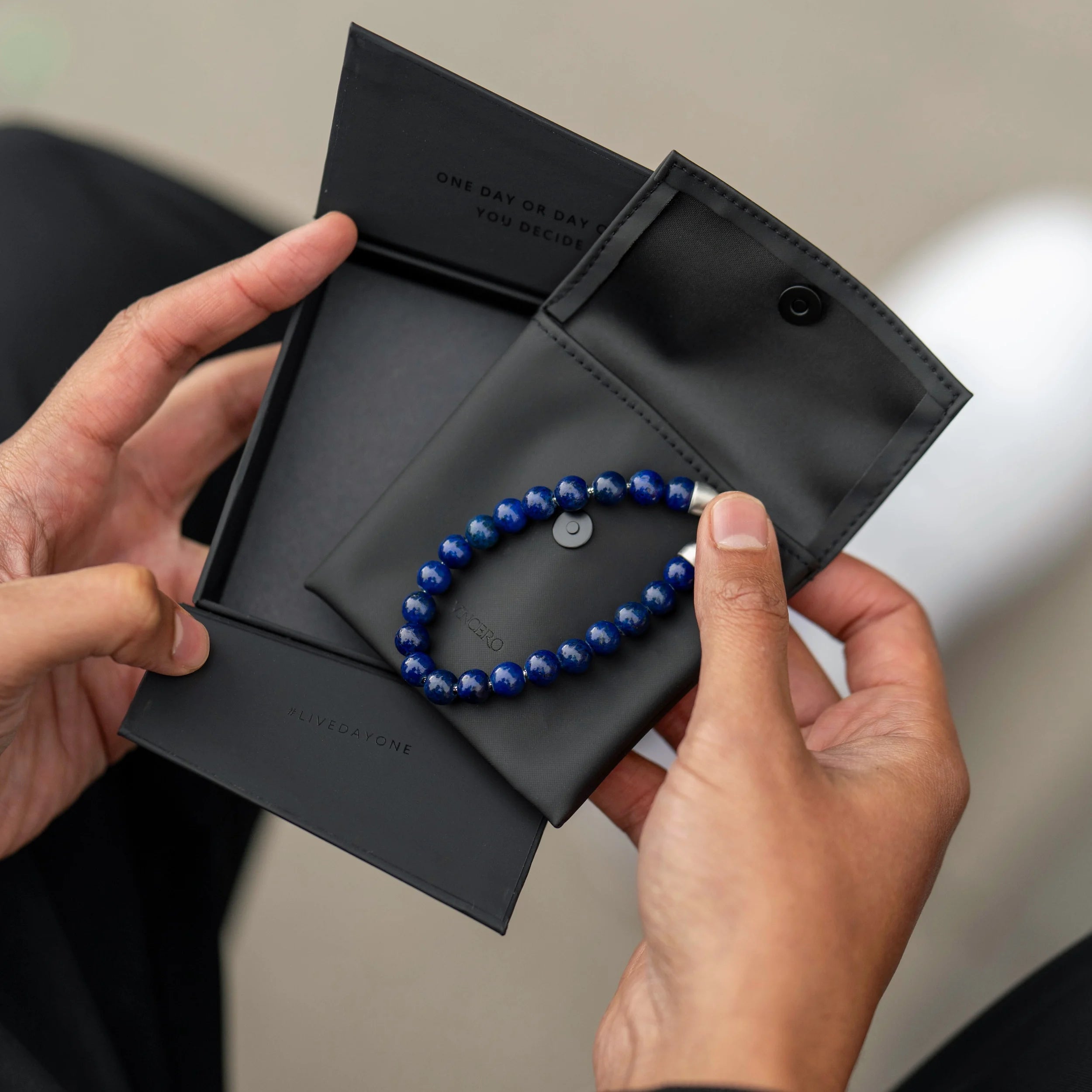 Spiritual Bead Bracelet, 8MM - Lapis Lazuli、mySite、botmansion