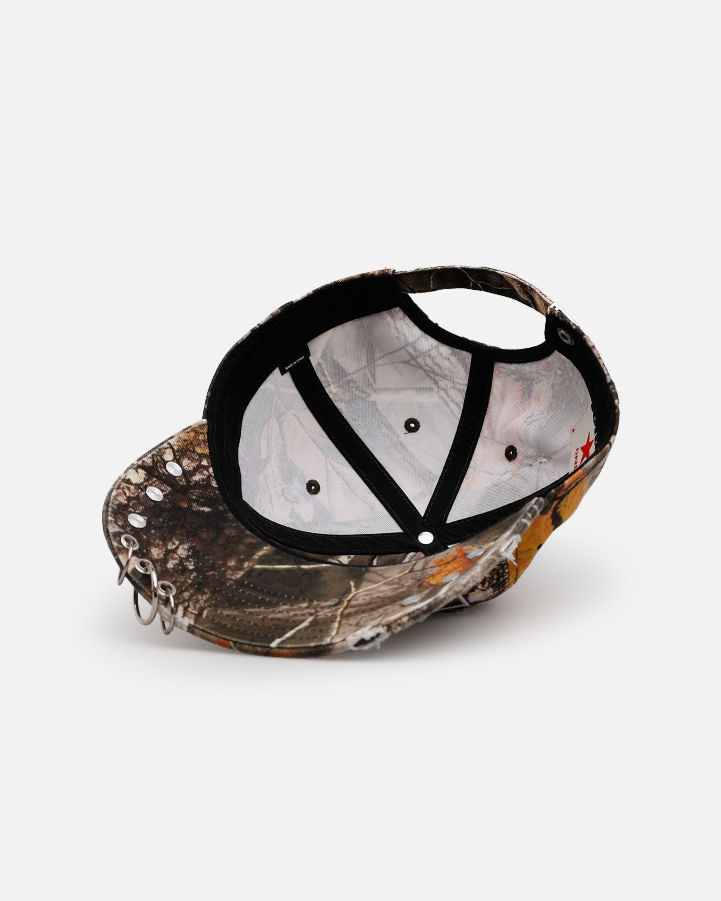 Loiter Pain Strapback Hat Real Tree Camo、mySite、zt4zffjzw