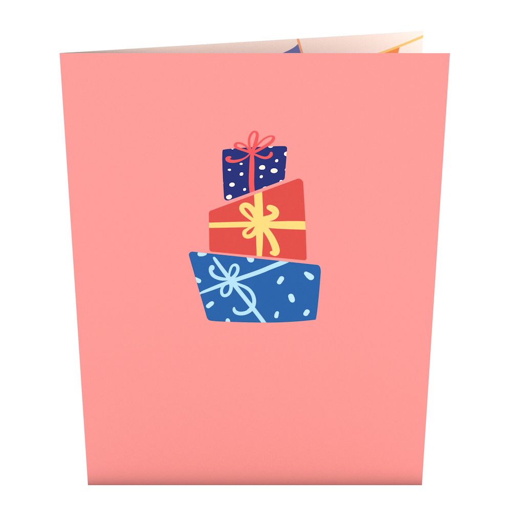 Happy Birthday Gifts: Paperpop® Card、mySite、solidvoid