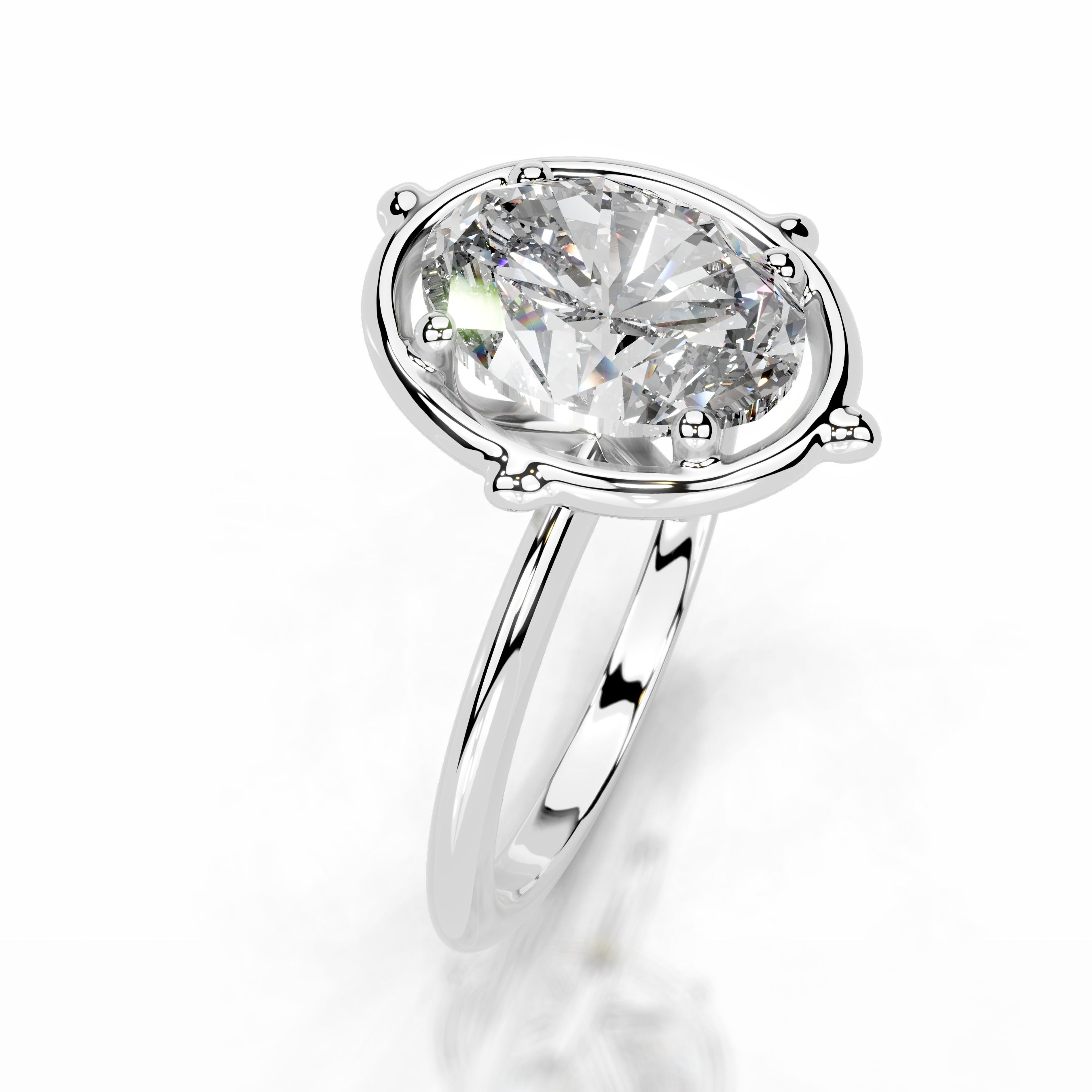 Rooted in Love Lab Grown Diamond Ring - Platinum、mySite、hinf8tx79