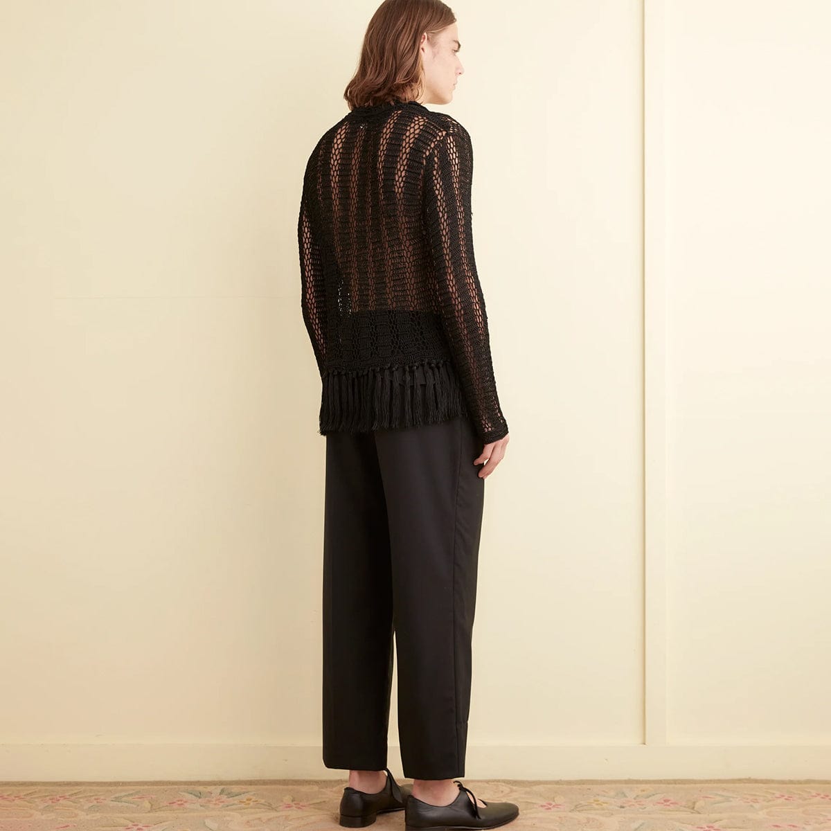 CROCHET FRINGE SHIRT、mySite、zt4zffjzw