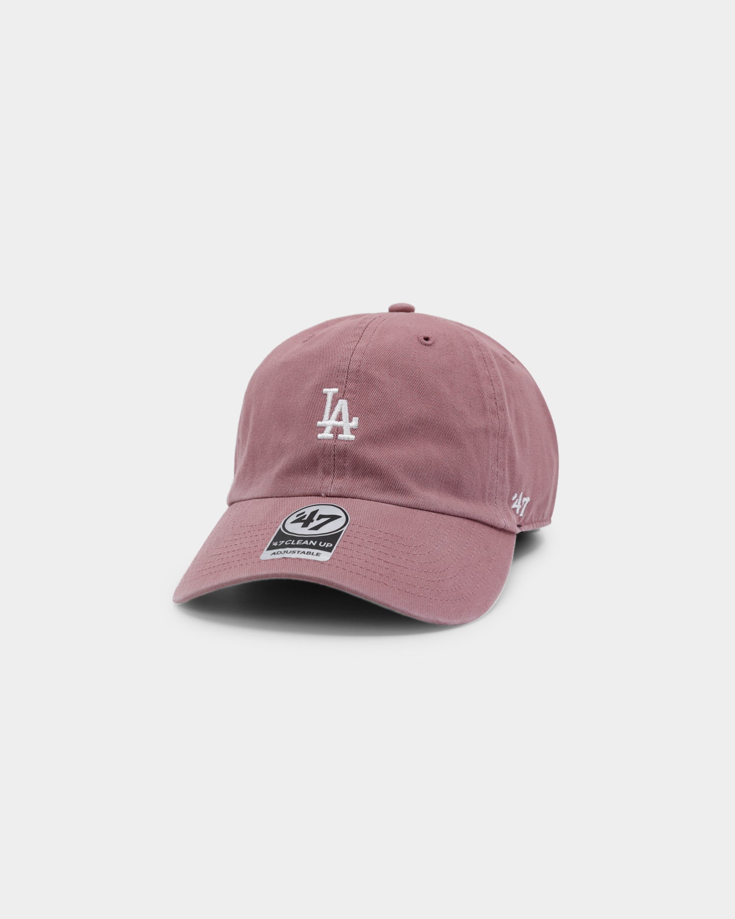 47 Brand Los Angeles Dodgers Base Runner Clean Up Strapback Mauve、mySite、zt4zffjzw