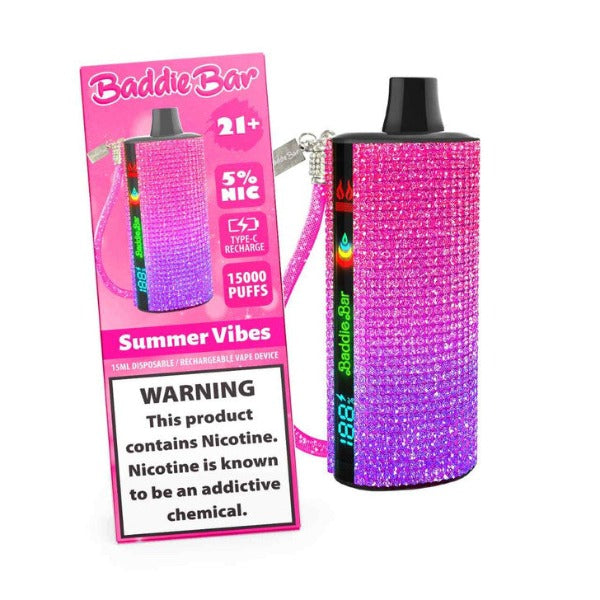 Baddie Bar 15,000 Puff Disposable Vape 15mL、mySite、zt4zffjzw