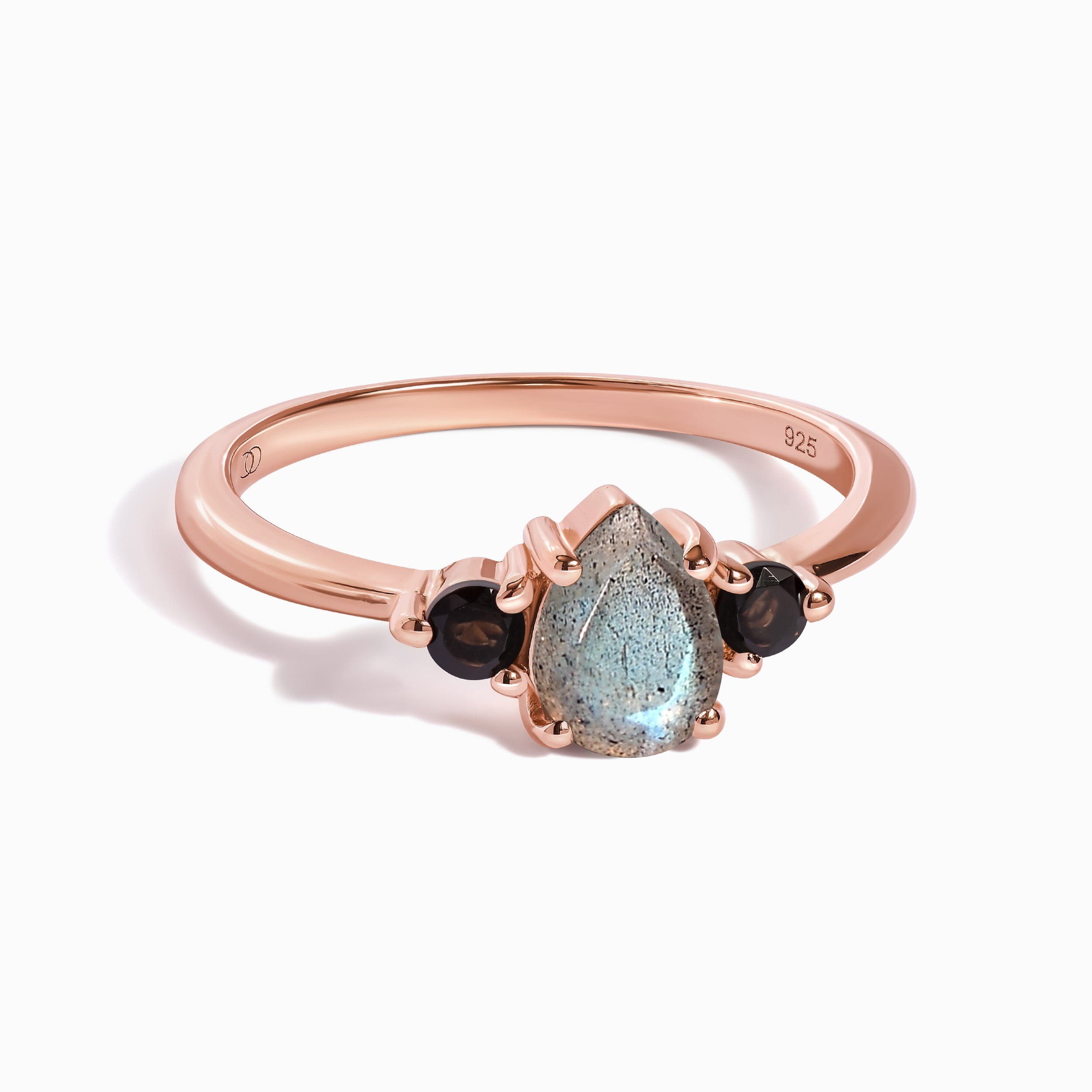 Black Obsidian Labradorite Ring - Lania、mySite、hinf8tx79