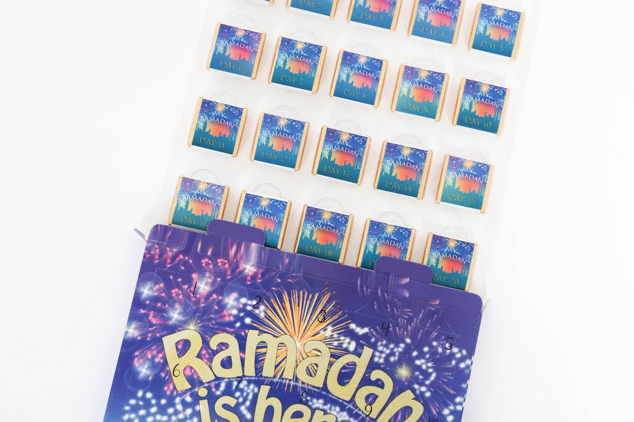 Ramadhan Countdown Calendars w/Chocolates、mySite、topwebapps