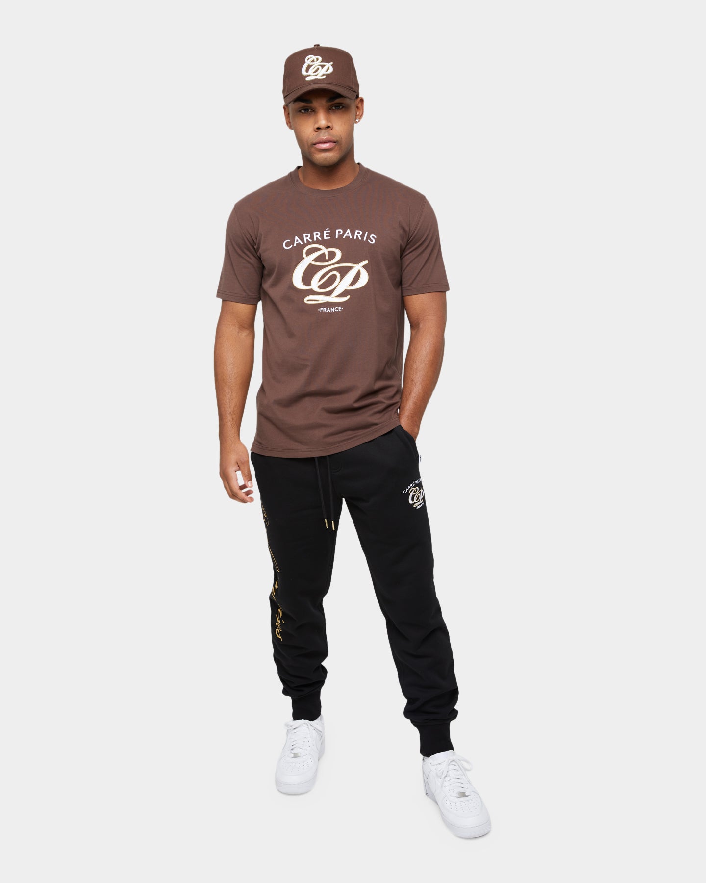 Carre Revolutionnaires Classic Short Sleeve T-Shirt Dark Brown、mySite、zt4zffjzw