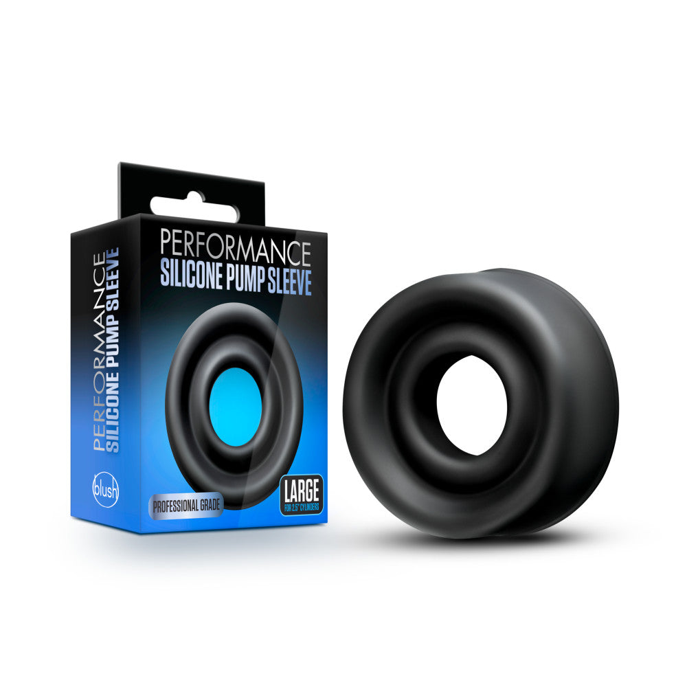 Performance By Blush® | Large 2.5 Black Silicone Pump Sleeve、mySite、bottomscart
