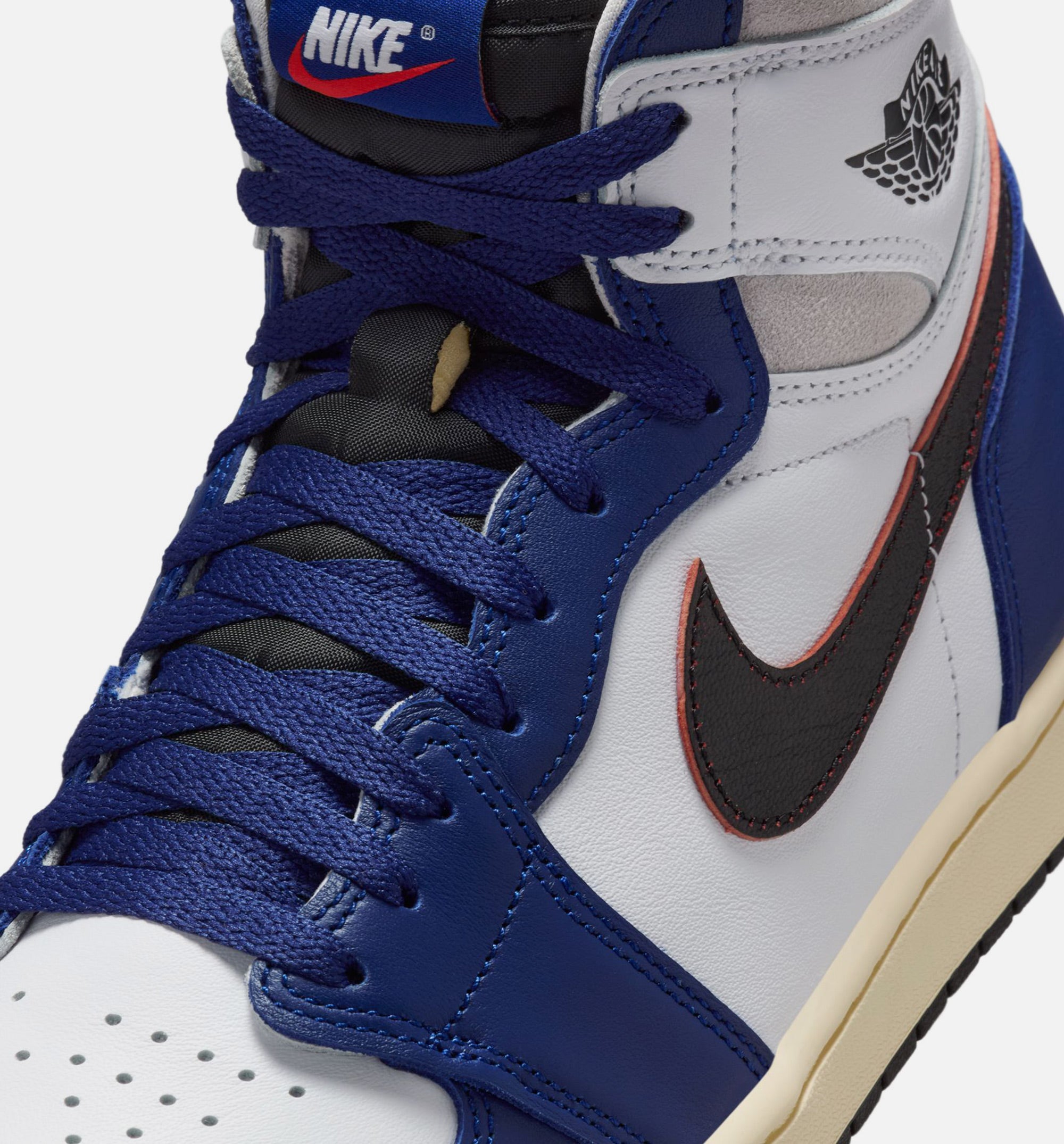 Air Jordan 1 Retro High OG Rare Air Deep Royal Blue Mens Lifestyle Shoe - White/Black/Neutral Grey/Deep Royal Blue、mySite、dreamappss