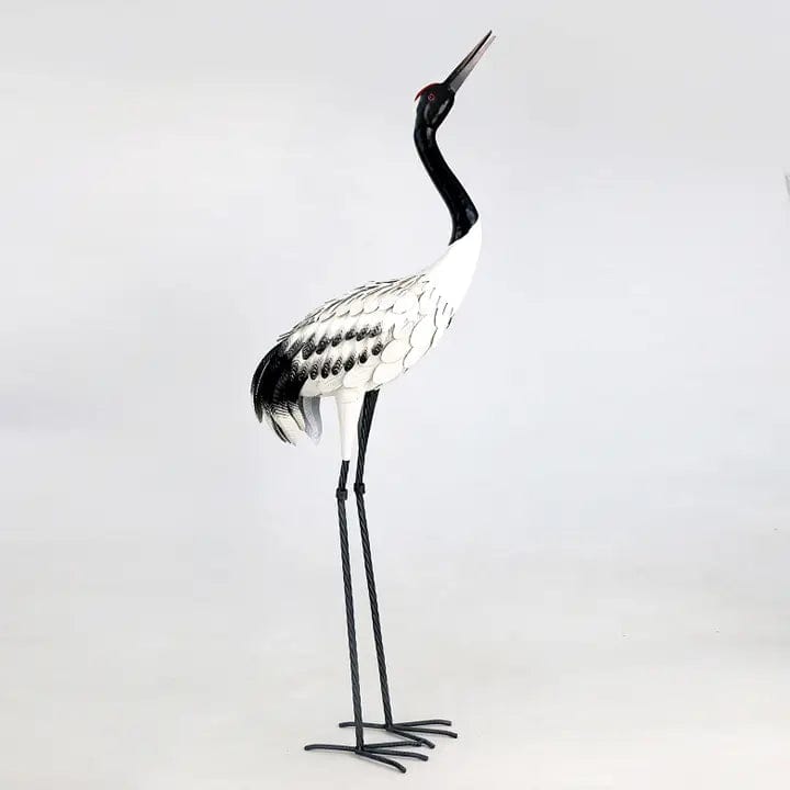 Black-Necked White Crane Garden Figurines 54 Tall、mySite、g9winljtr