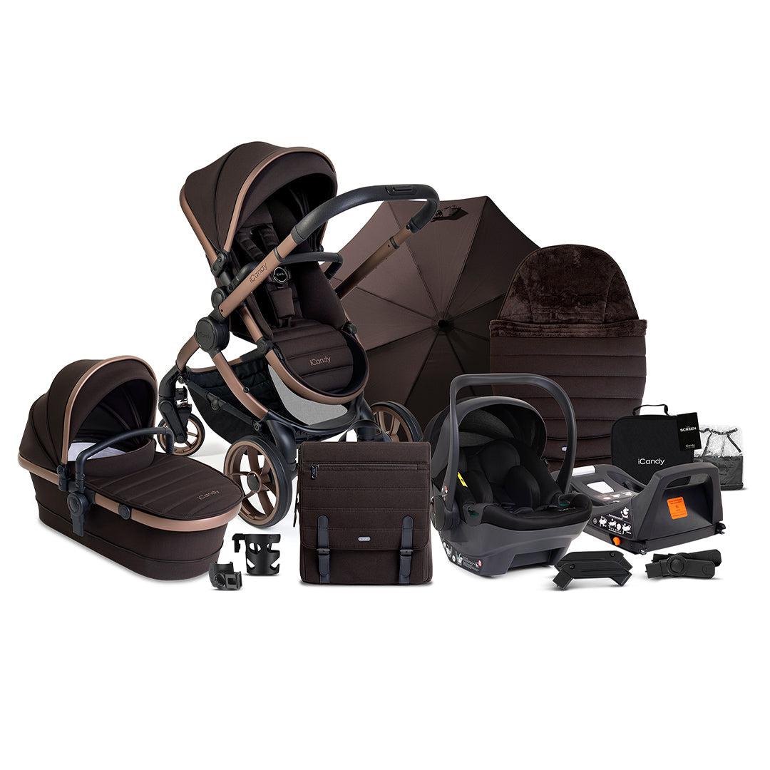  iCandy Peach 7 EDITIONS Complete Travel System with iCandy Cocoon、mySite、merchandisen