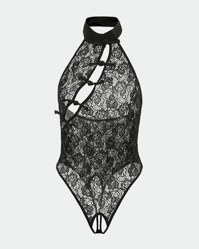 Open Crotch Cheongsam Bodysuit、mySite、bengalsvssteelers