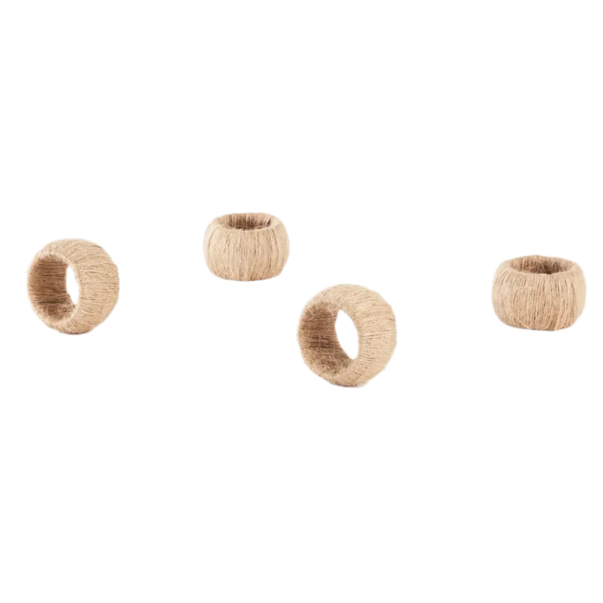  Jute Napkin Ring - Set of 4、mySite、elrpsem3k