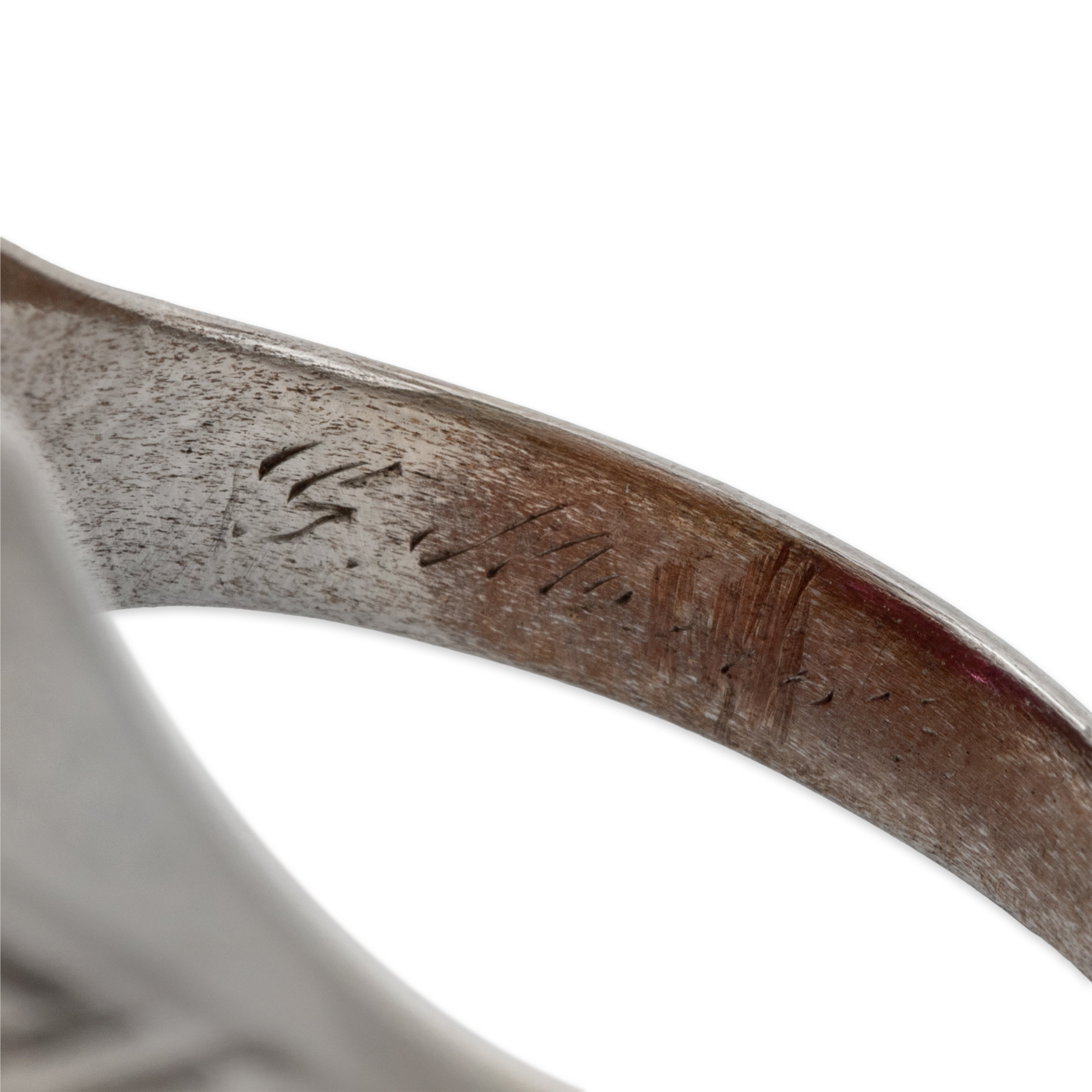 Antique Art Deco 10k White Gold 5.18ct Synthetic Ruby Signet Style Ring 10.75、mySite、hinf8tx79