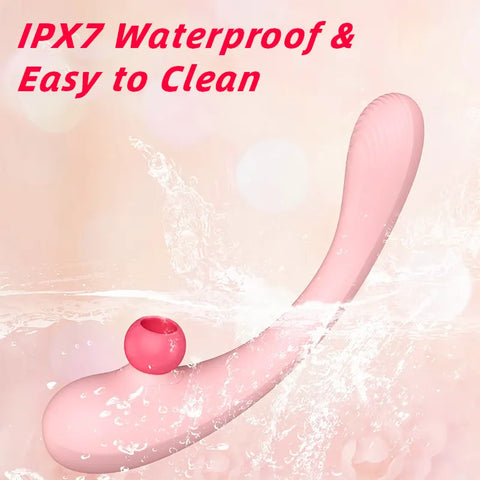 Thrusting Suction Vibrator Wand