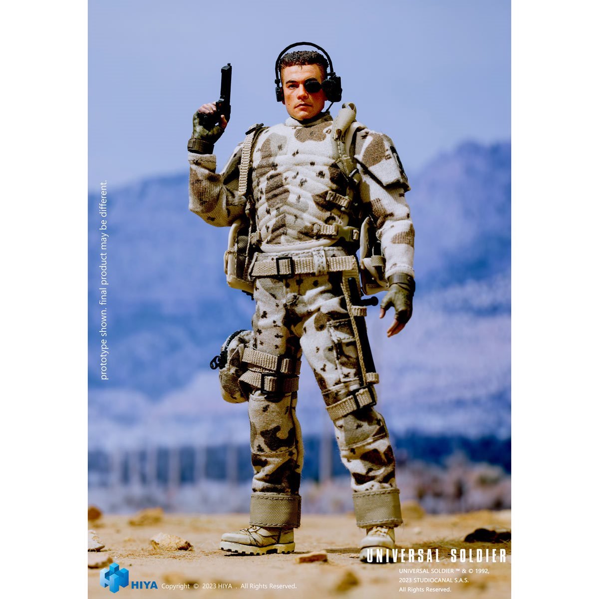Hiya Universal Soldier Exquisite Super Series Previews Exclusive Luc Deveraux (1:12)、mySite、hgirdovlk