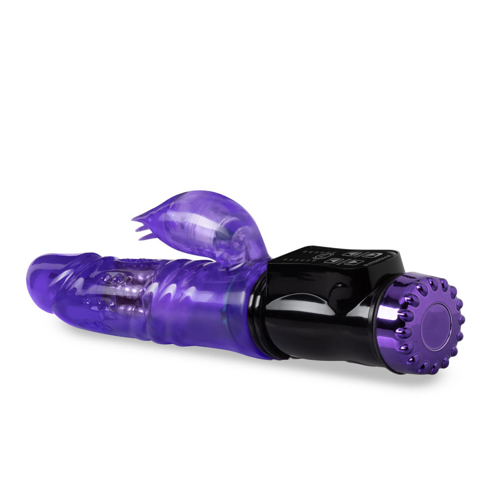 Sexy Things By Blush® | Flutter Rabbit Realistic Purple 8.5-Inch Rabbit Vibrator、mySite、bottomscart