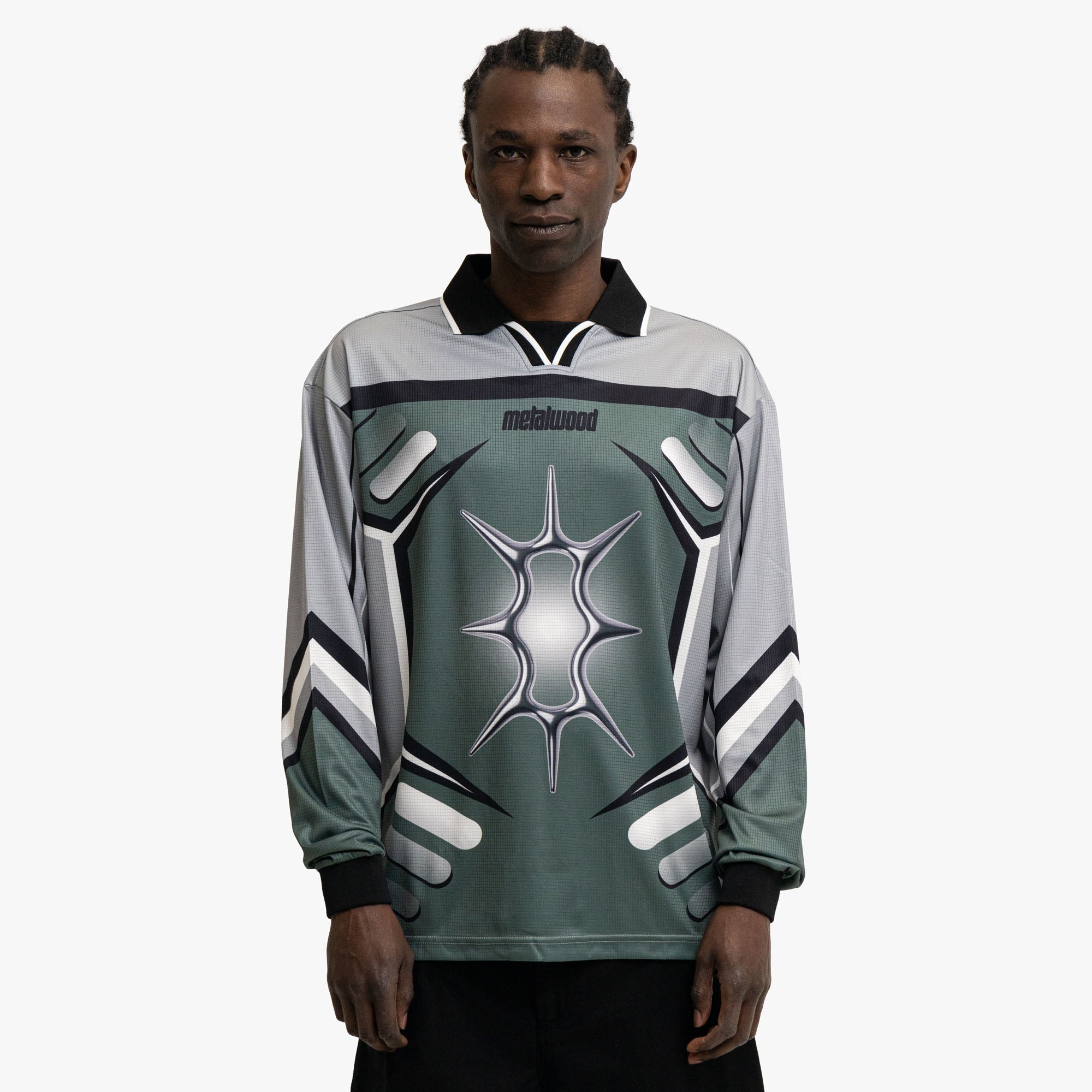  Metalwood X-Games LS Jersey Steel / Moss、mySite、merchandisen
