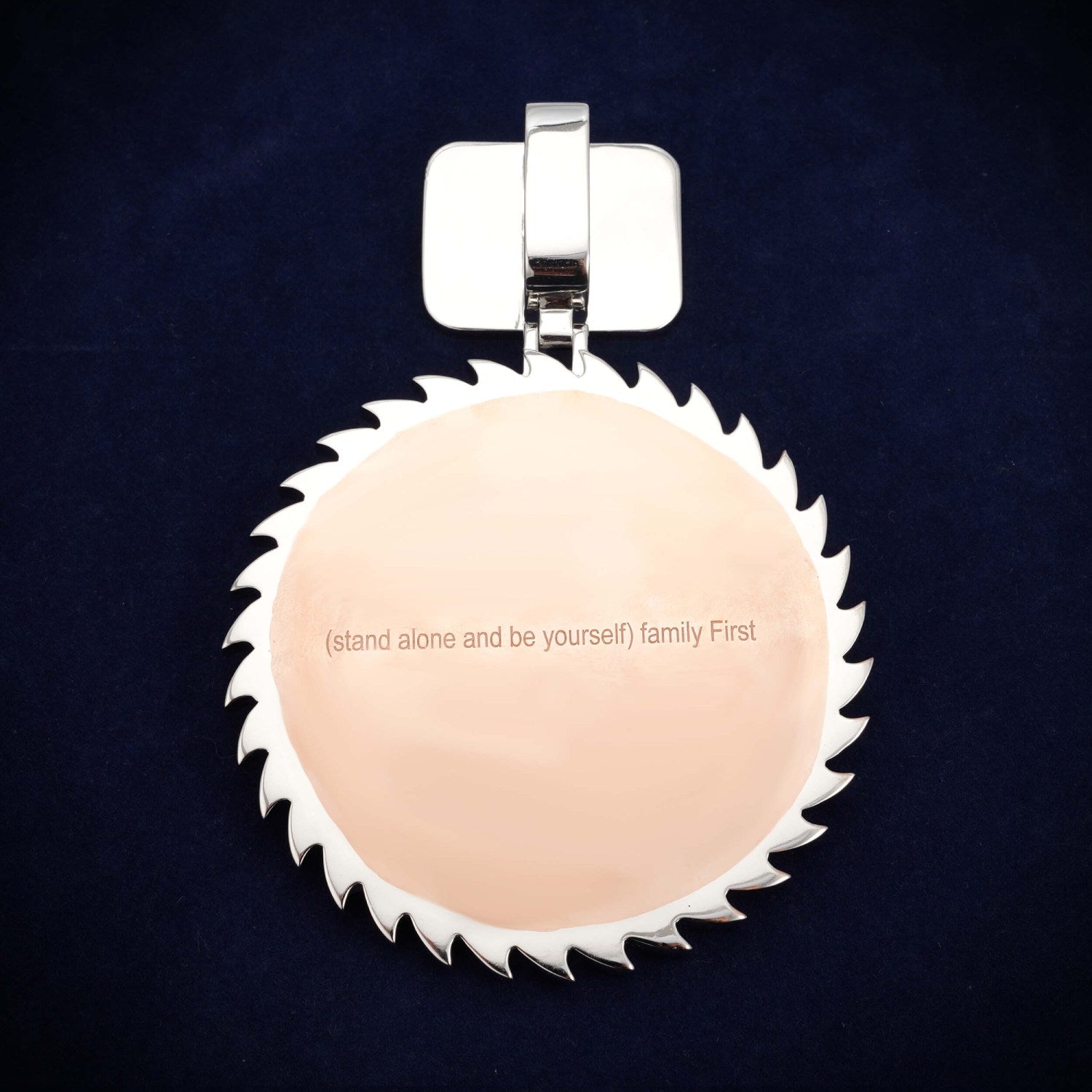 AK Custom Moissanite Circle Pendant 14K Gold、mySite、hinf8tx79