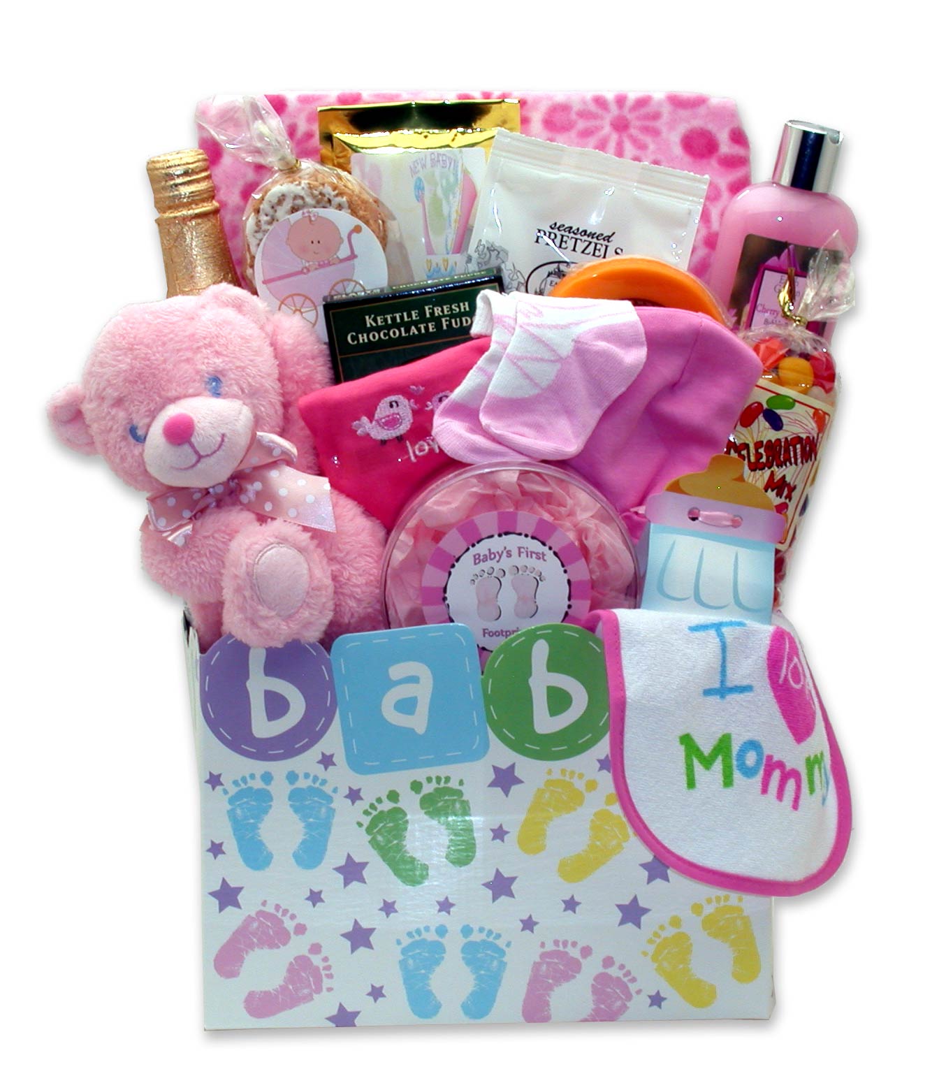New Baby Celebration Gift Box - Pink、mySite、camillekostekn