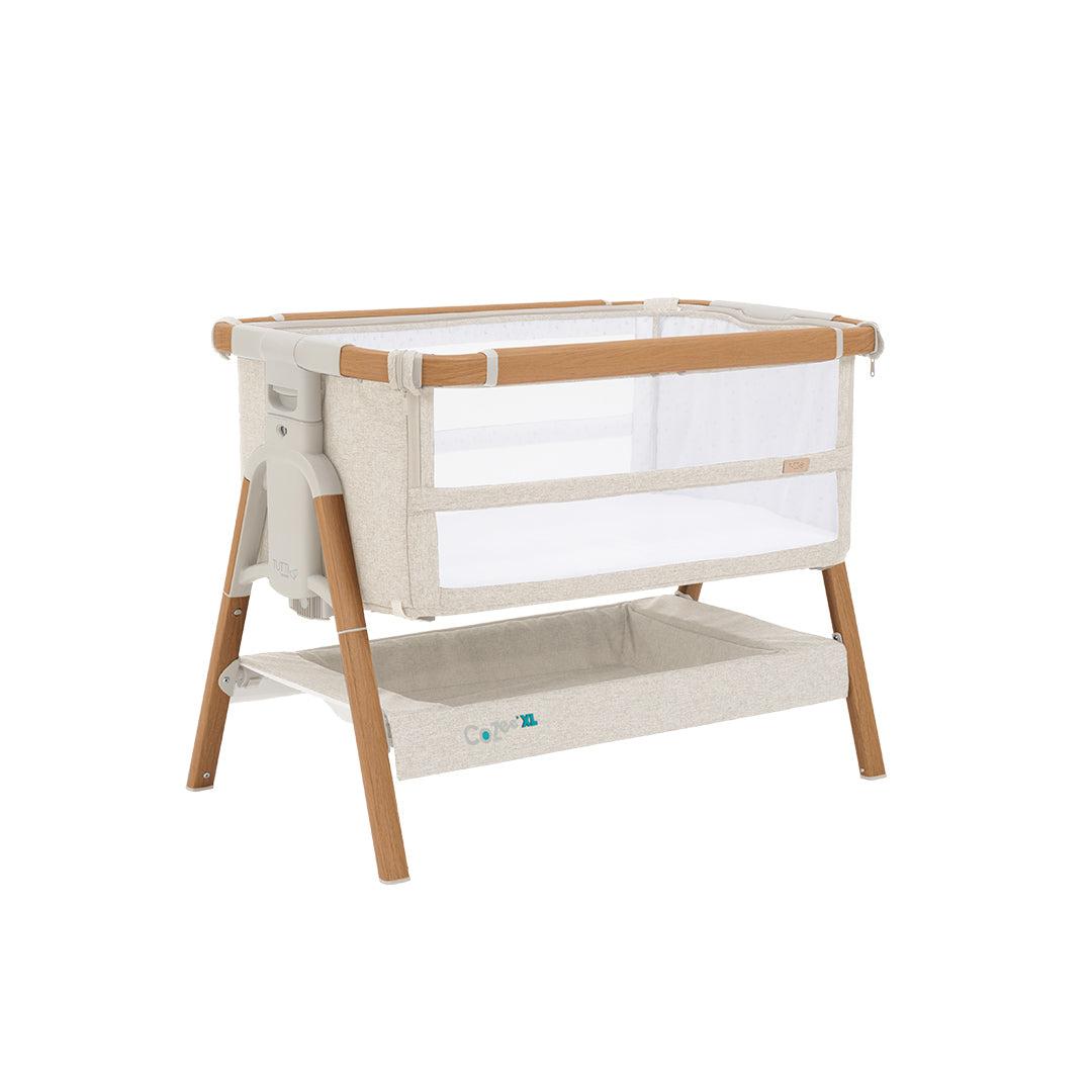  Tutti Bambini CoZee XL Bedside Crib & Cot - Scandinavian Walnut/Ecru、mySite、merchandisen