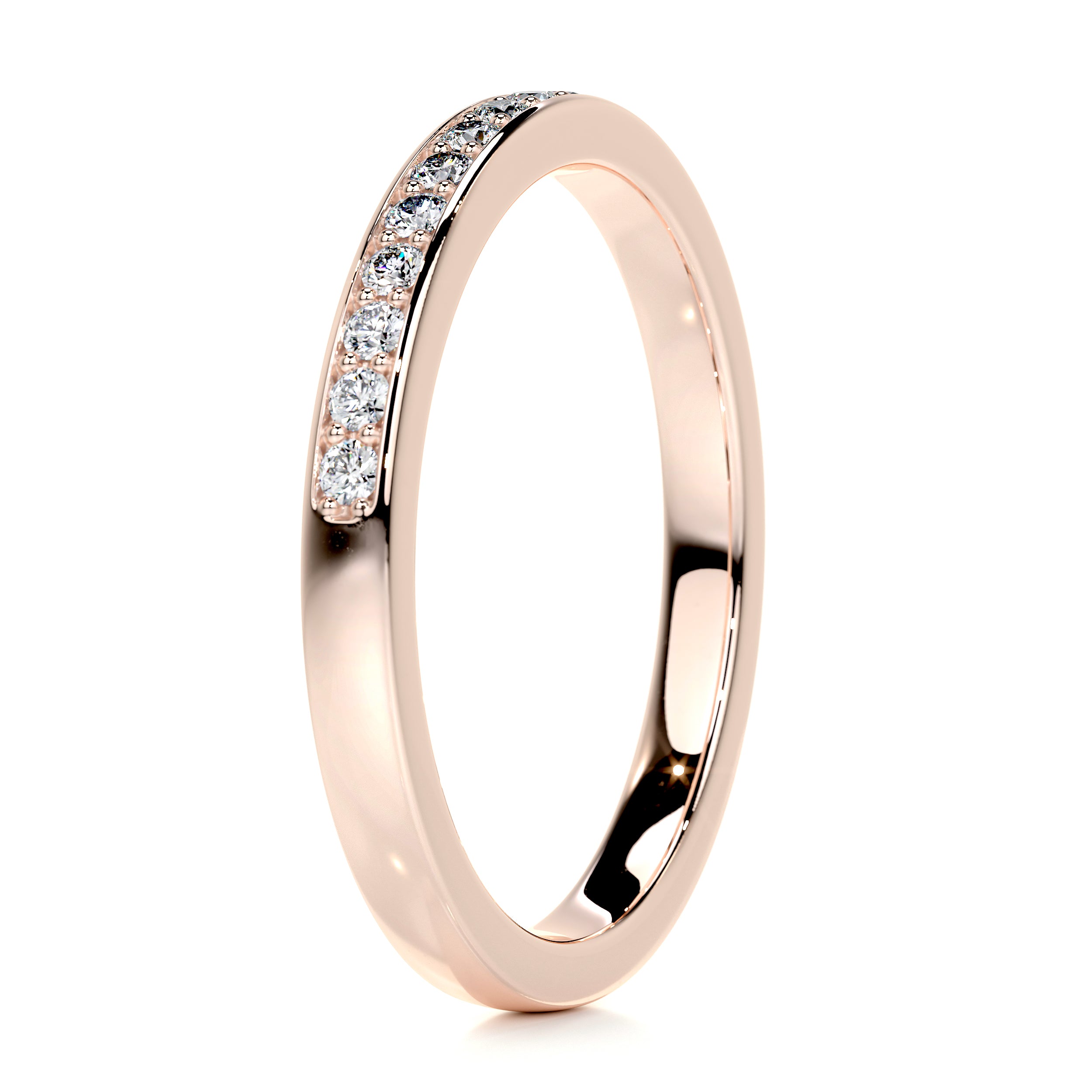 Giselle Diamond Wedding Ring (0.2 Carat) -14K Rose Gold、mySite、hinf8tx79