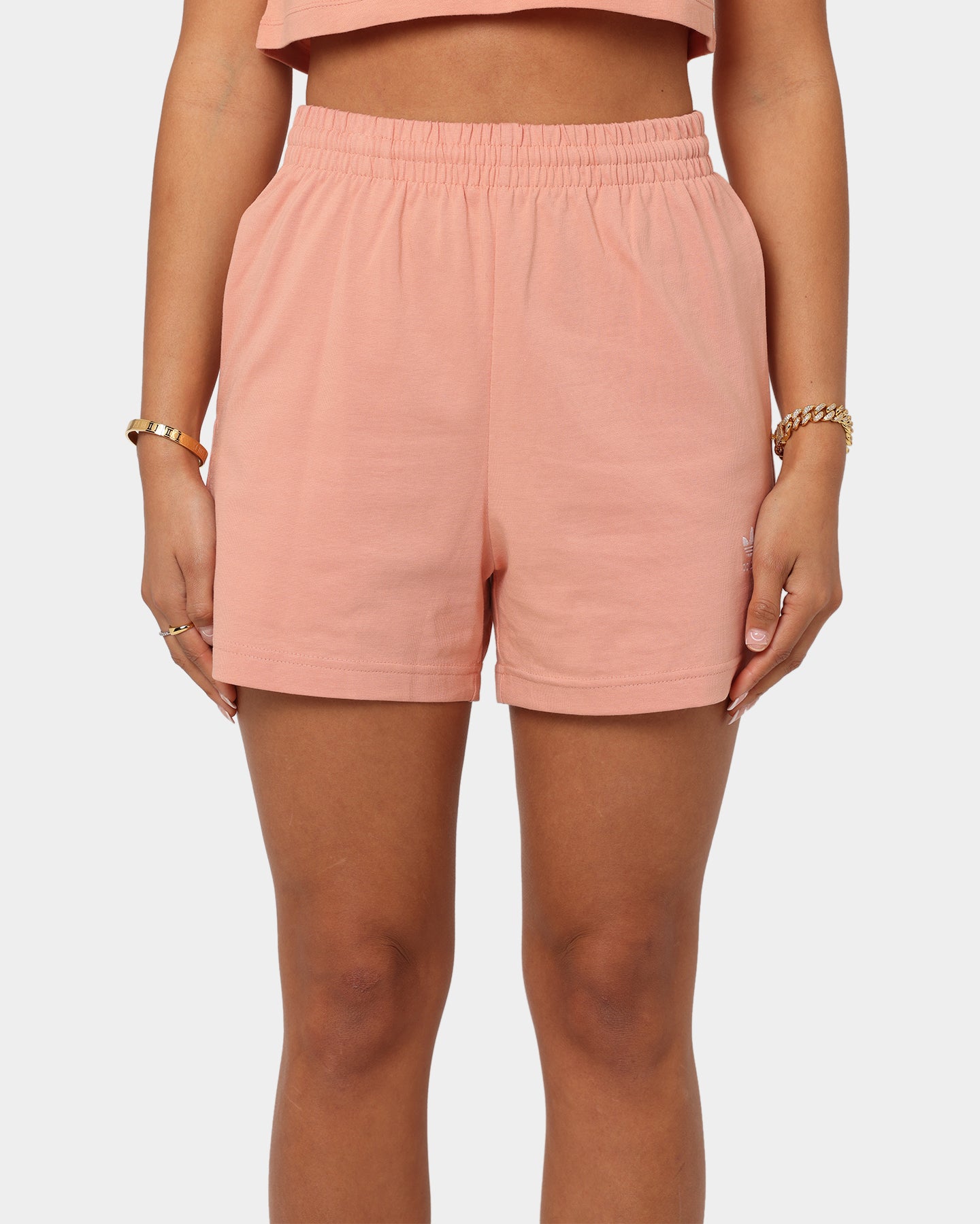 Adidas Women's Adicolour Essentials Shorts Blush、mySite、zt4zffjzw