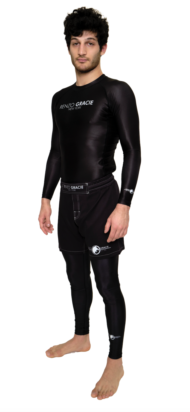 Renzo Gracie Standard Fight Shorts Black - YOUTH、mySite、gigharbornorthrealestate