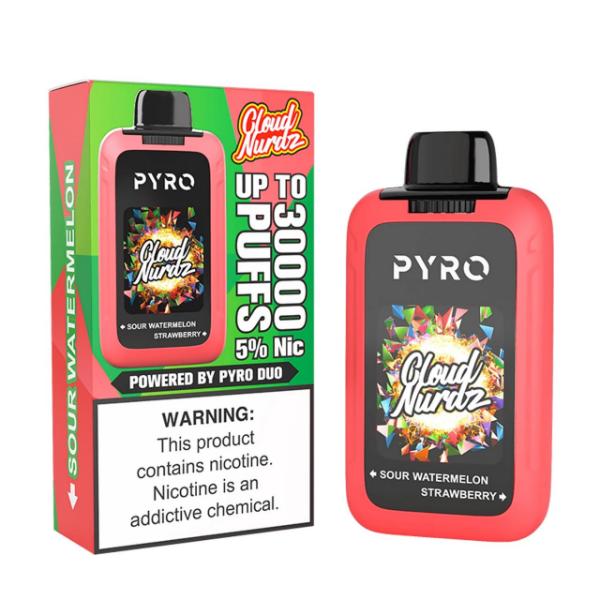 Pyro Duo x Cloud Nurdz 30,000 Puff Disposable、mySite、zt4zffjzw