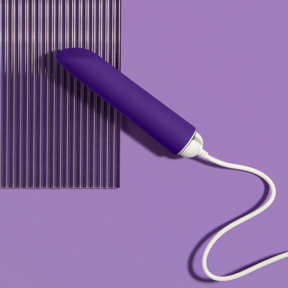 Wellness By Blush™ | Power Vibe RumboTech™ Purple Satin Smooth Vibrator、mySite、bottomscart