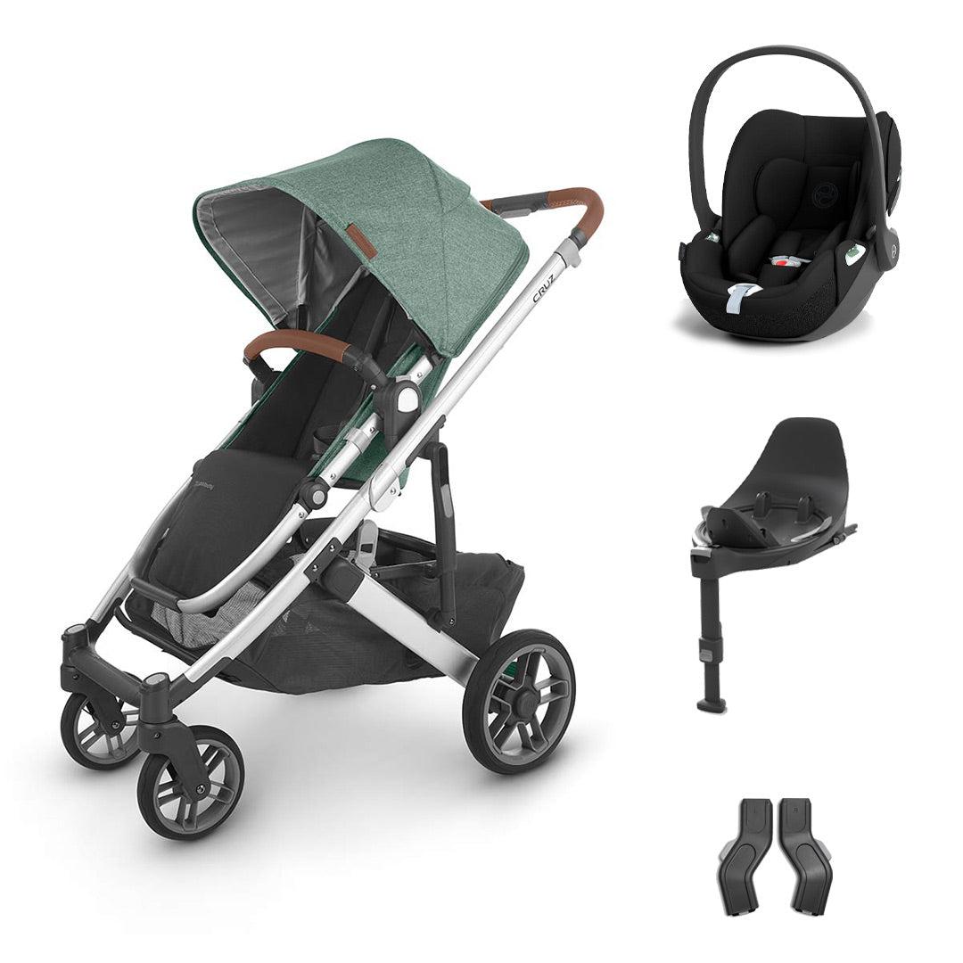  UPPAbaby CRUZ V2 + Cloud T Travel System、mySite、merchandisen
