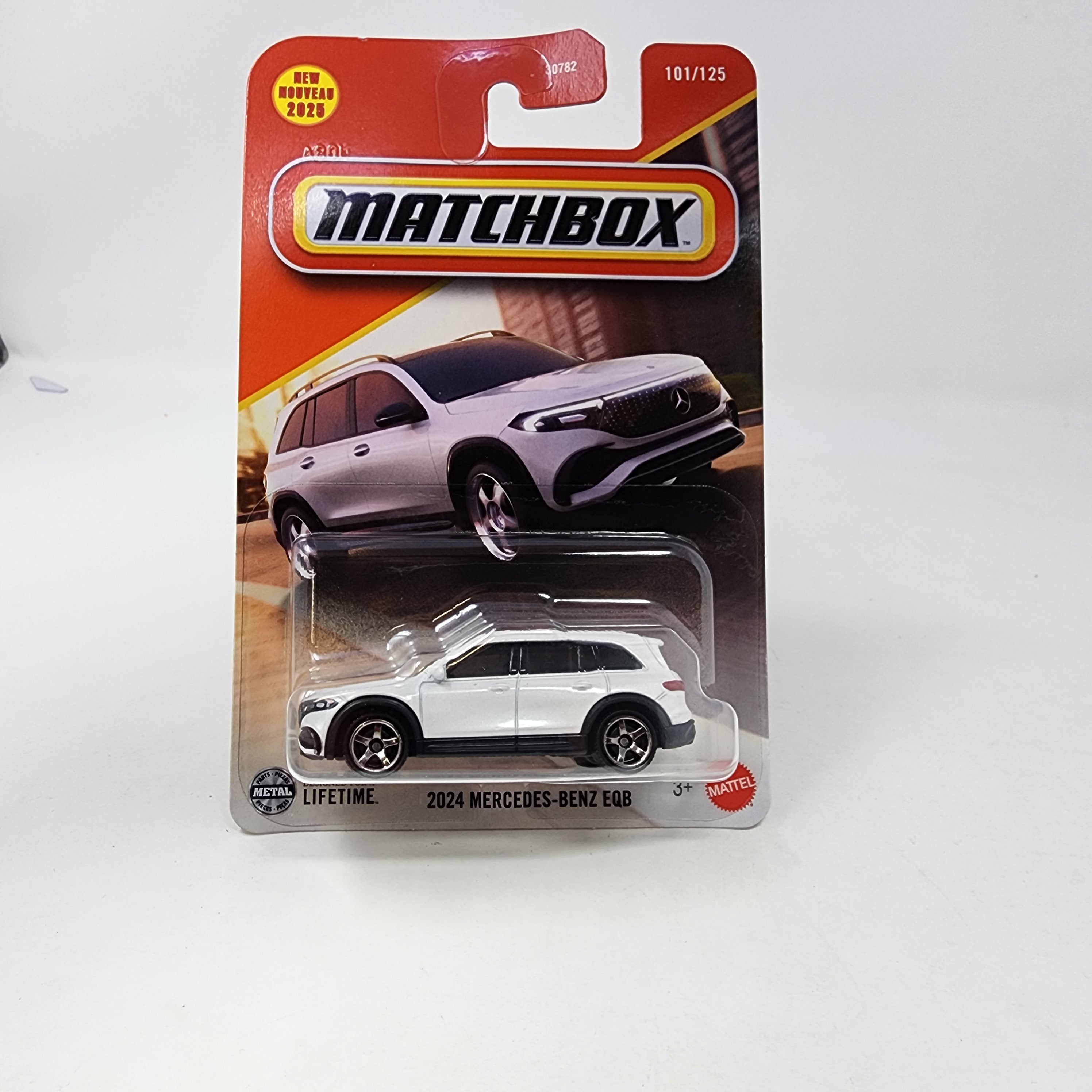 2024 Mercedes-Benz EQB * White * 2025 Matchbox Basic Mainline Case G、mySite、hgirdovlk