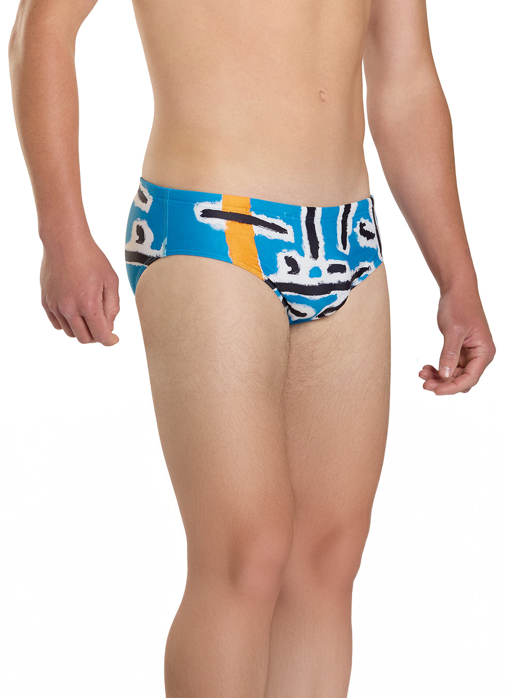 Sporti Senecio Splash Brief Swimsuit (26-40)、mySite、noshort