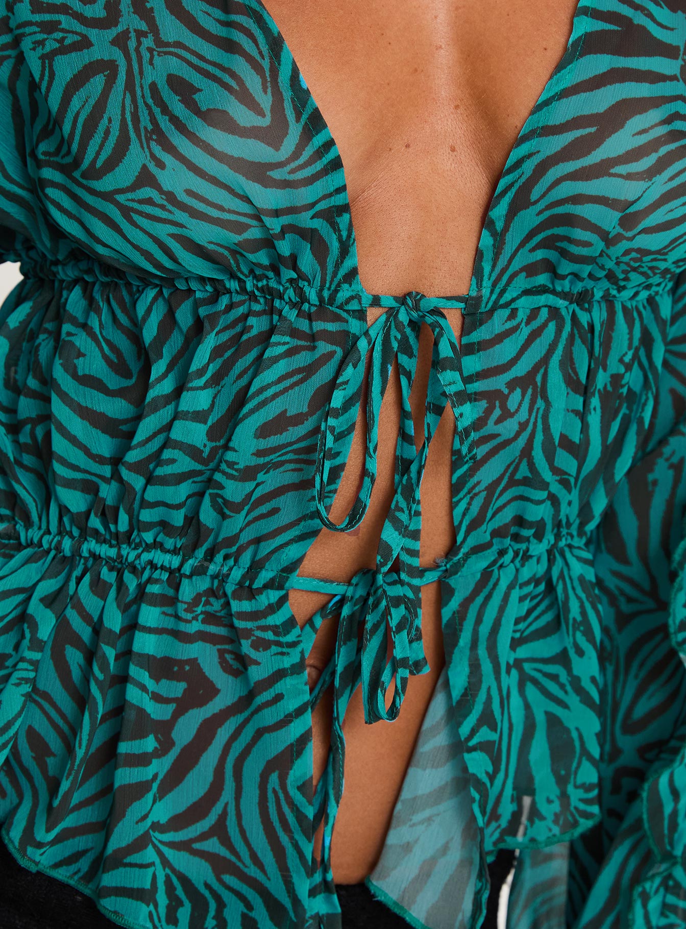 Holidaze Long Sleeve Top Zebra、mySite、solidvoid