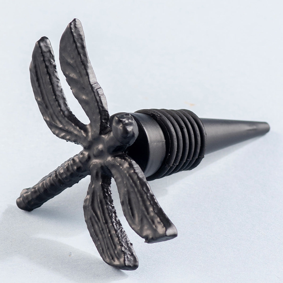 Stainless Steel Bottle Stoper | Dragonfly Shape | Black、mySite、camillekostekn