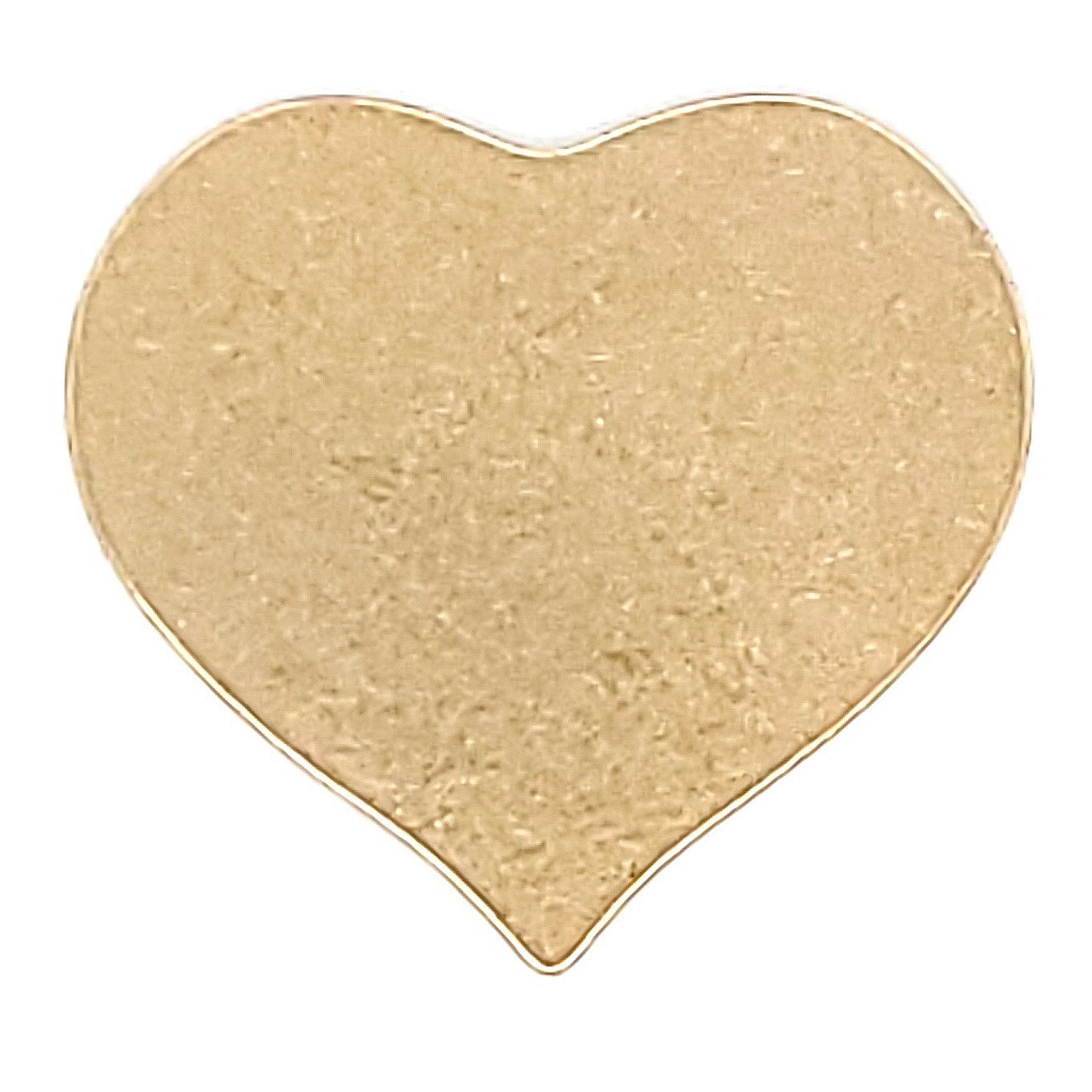 Brass Blank Heart Pendant / SBB0232、mySite、dreamappss