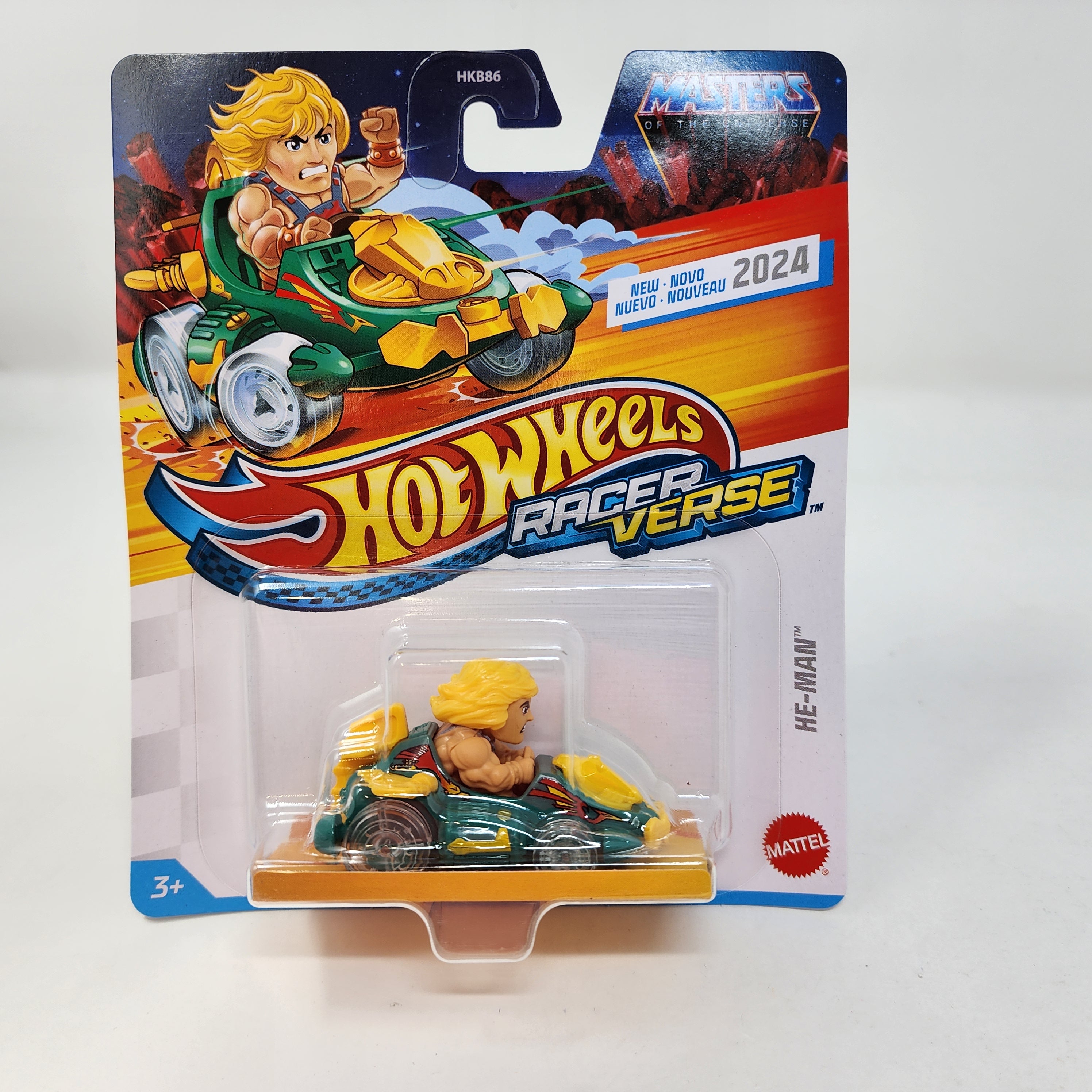 He-Man Master of the Universe * 2024 Hot Wheels Racer Verse Case K、mySite、hgirdovlk