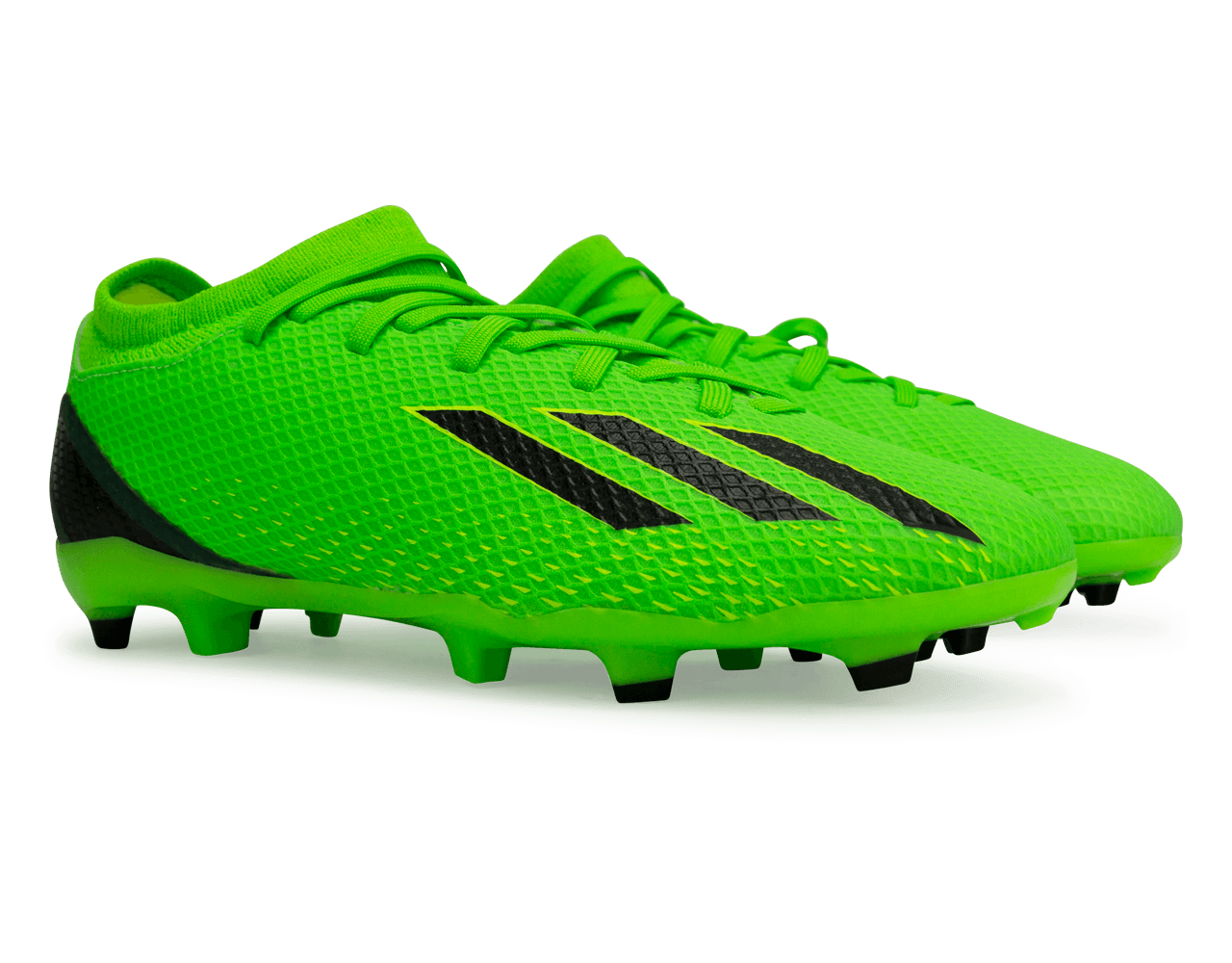 adidas Kids X SpeedPortal.3 FG Solar Green/Black、mySite、bottomscart