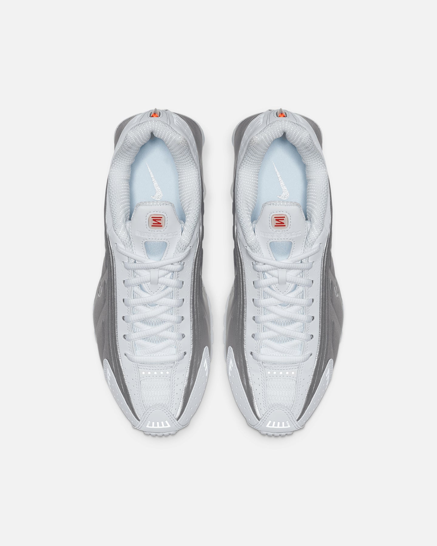 Nike Women's Shox R4 White/White、mySite、zt4zffjzw