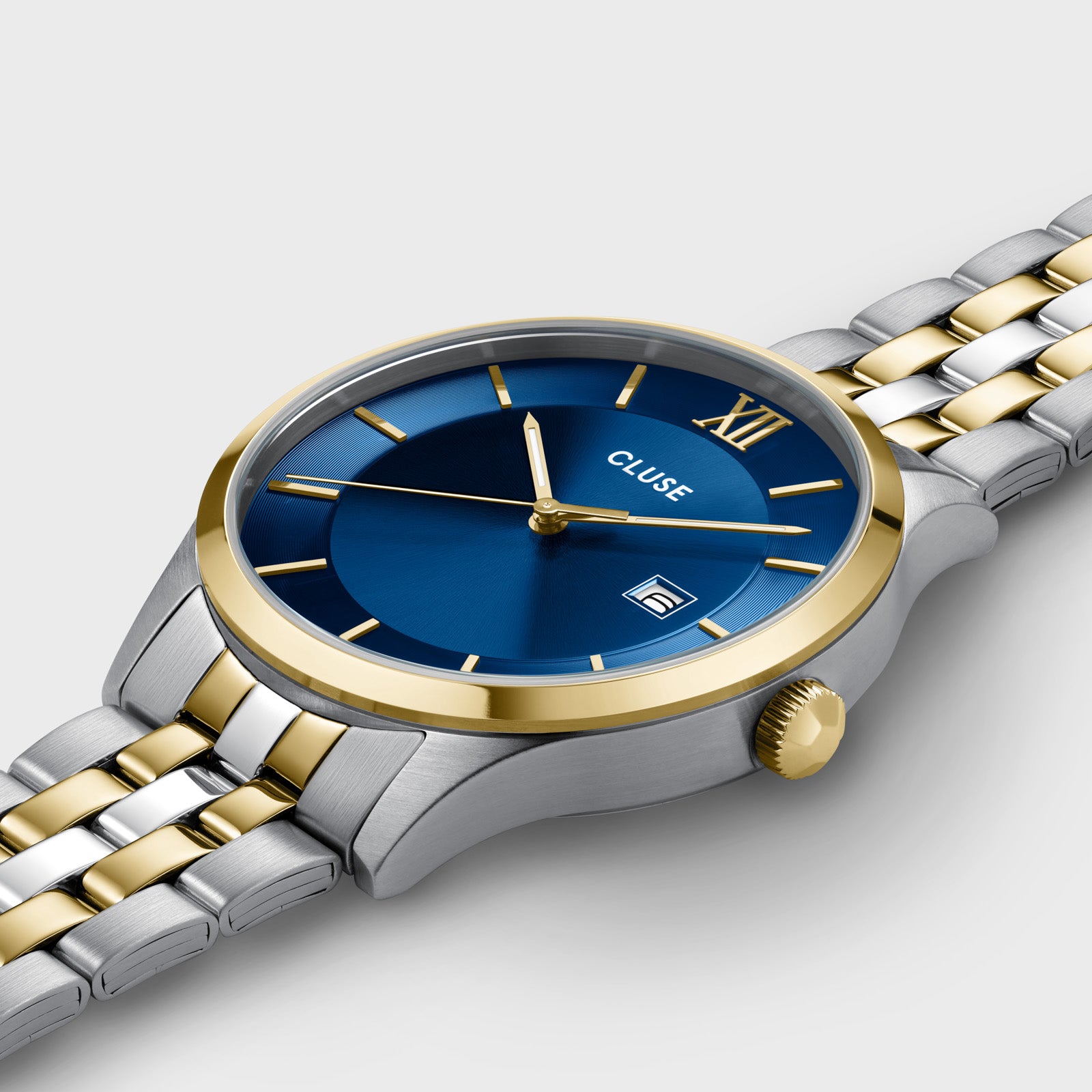 Aravis 3-Hand Watch Steel, Blue, Two-Tone、mySite、botmansion