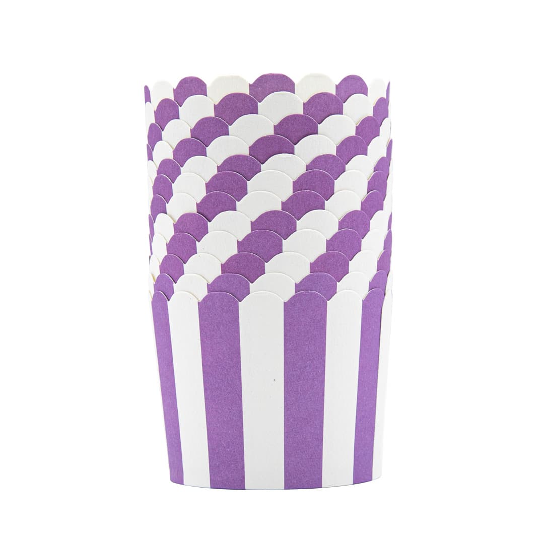  Backf枚rmchen lila-wei� gestreift、mySite、elrpsem3k