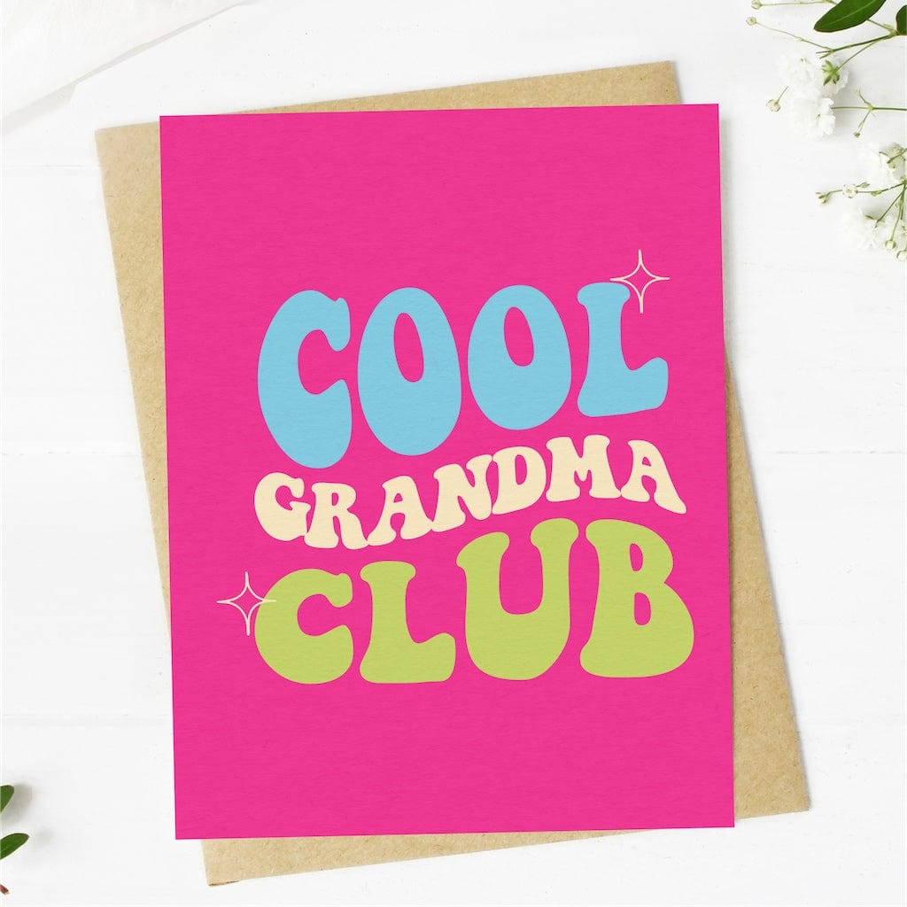  Cool Grandma Club Greeting Card、mySite、ghnorth